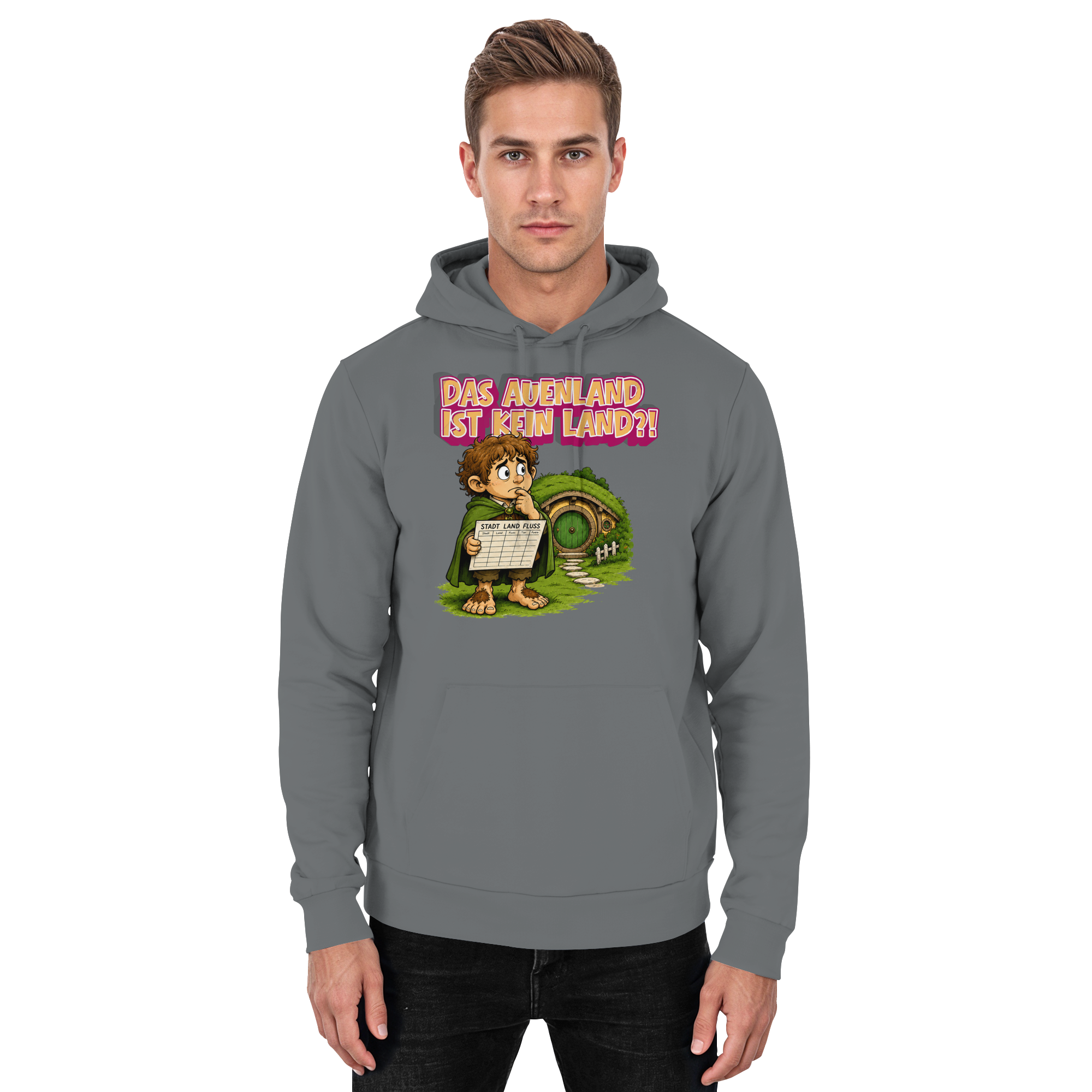 Das Auenland ist kein Land?! - Basic Unisex Hoodie