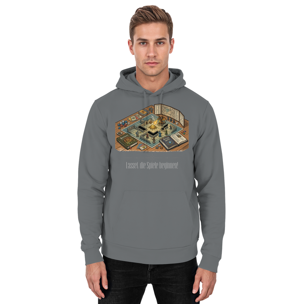 Lasset die Spiele beginnen!  - Basic Unisex Hoodie