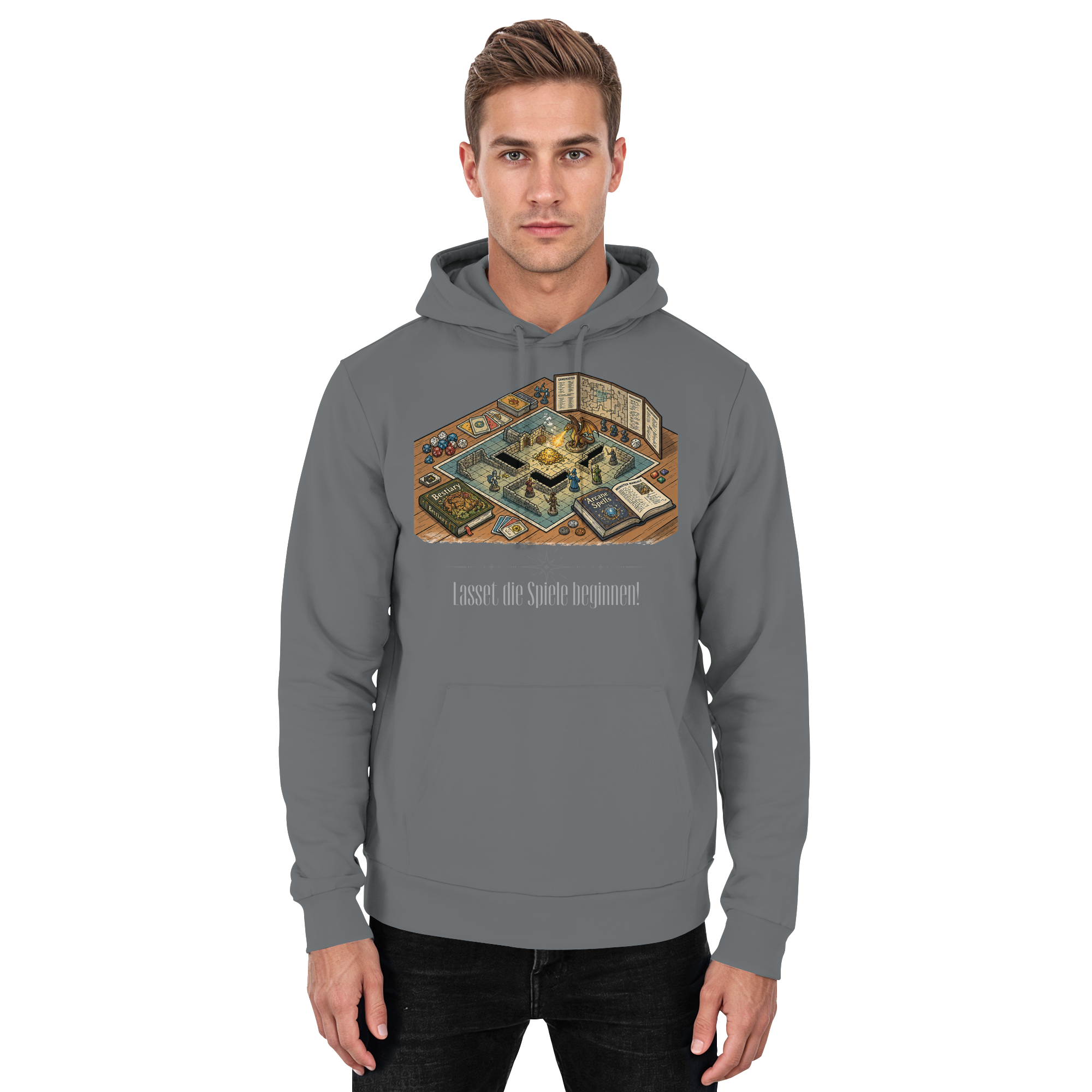 Lasset die Spiele beginnen!  - Basic Unisex Hoodie