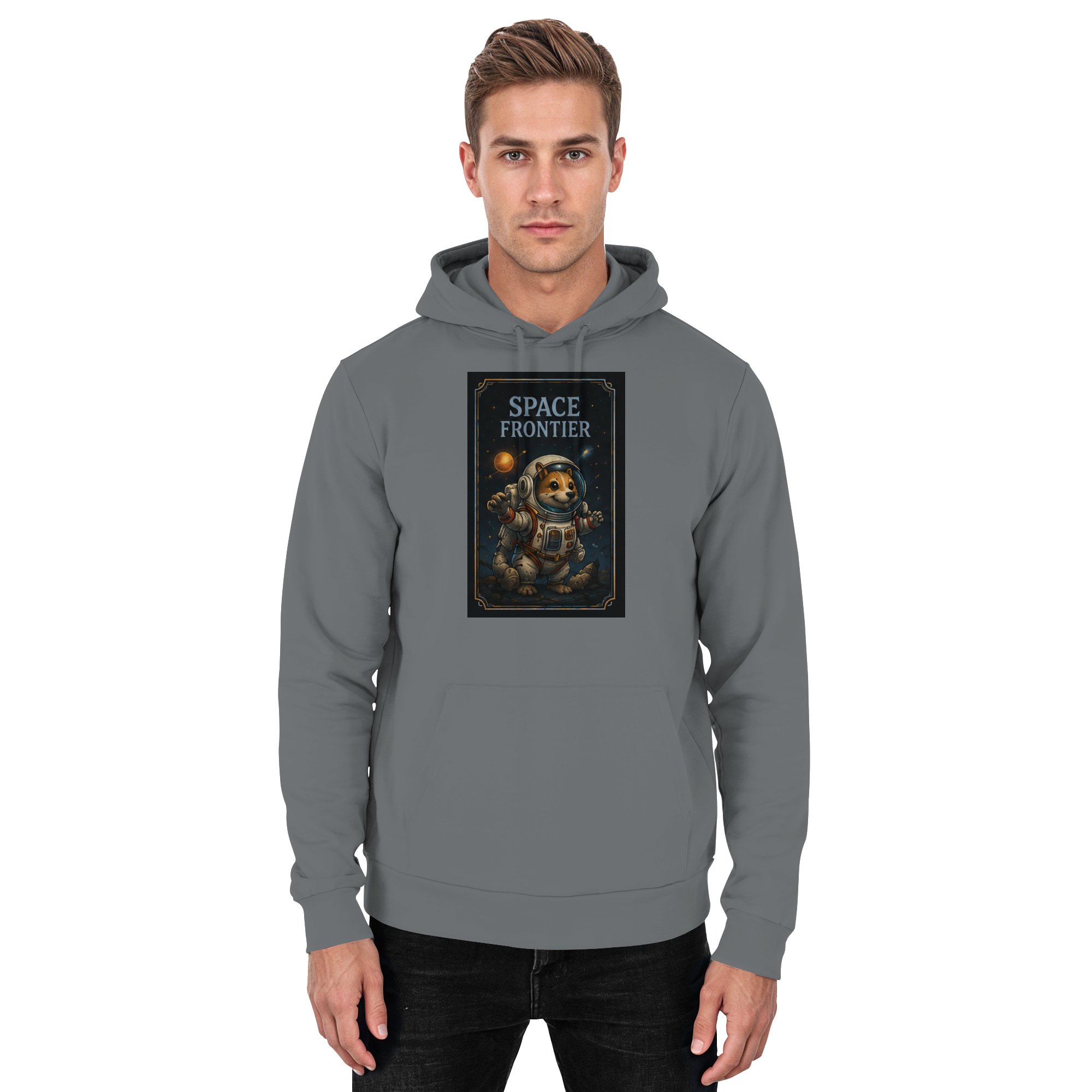 Space Frontier - Basic Unisex Hoodie