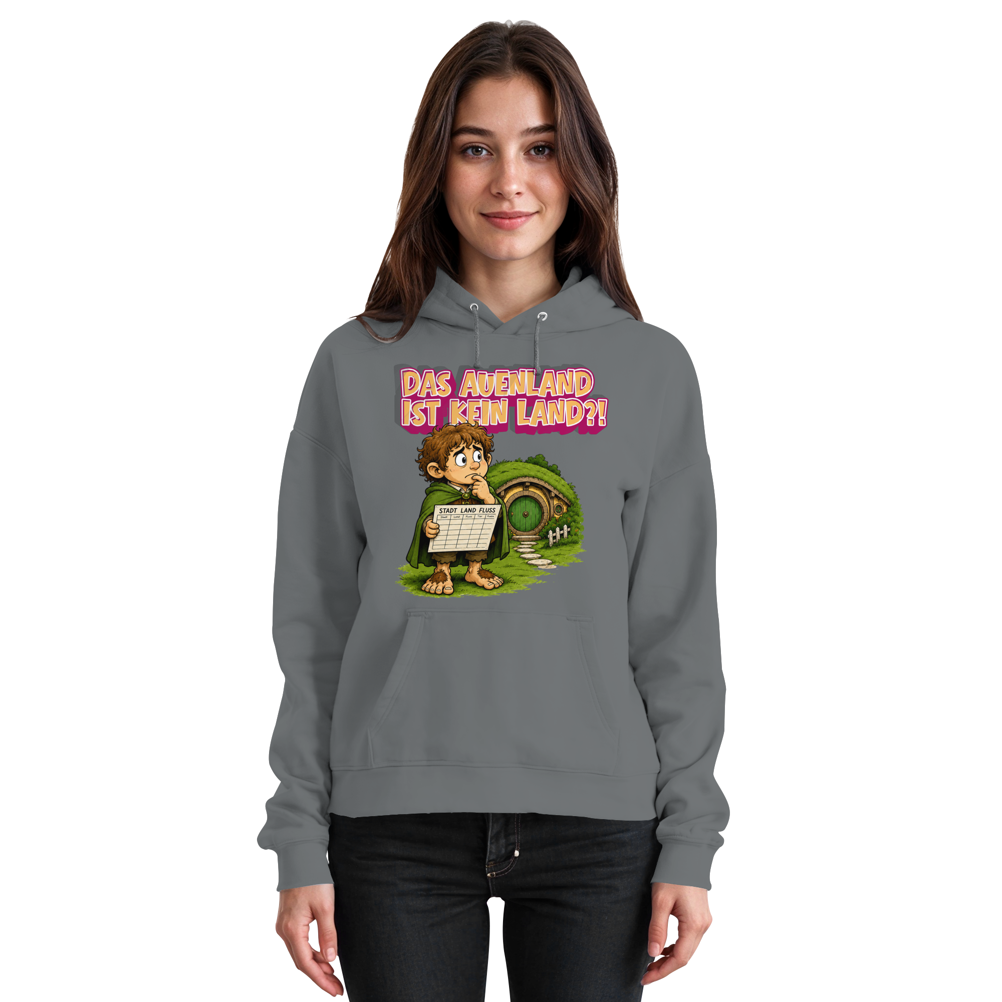 Das Auenland ist kein Land?! - Basic Unisex Hoodie
