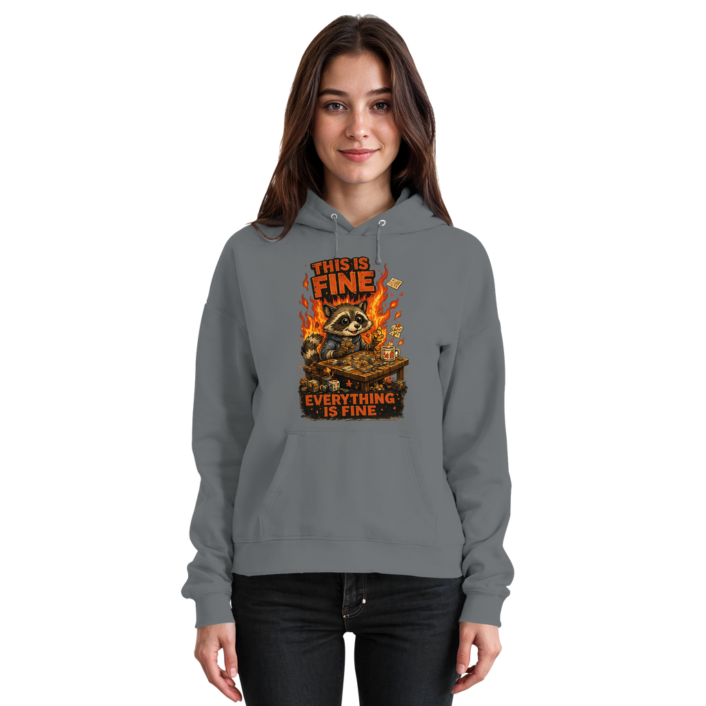 This Is Fine Club! - Basic Unisex Hoodie