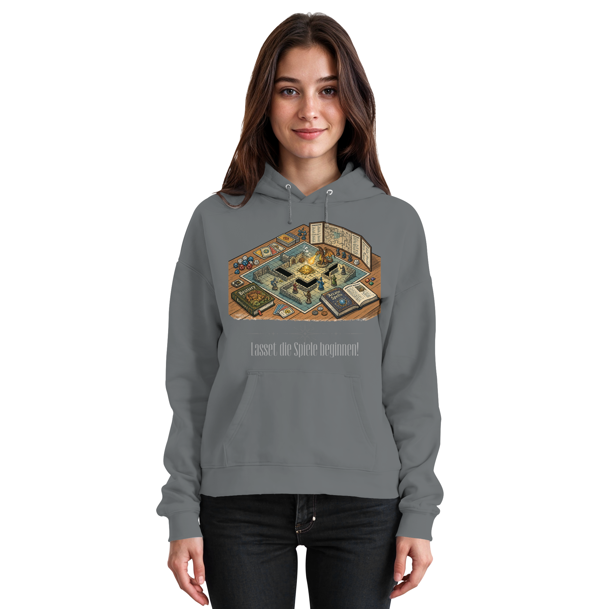 Lasset die Spiele beginnen!  - Basic Unisex Hoodie