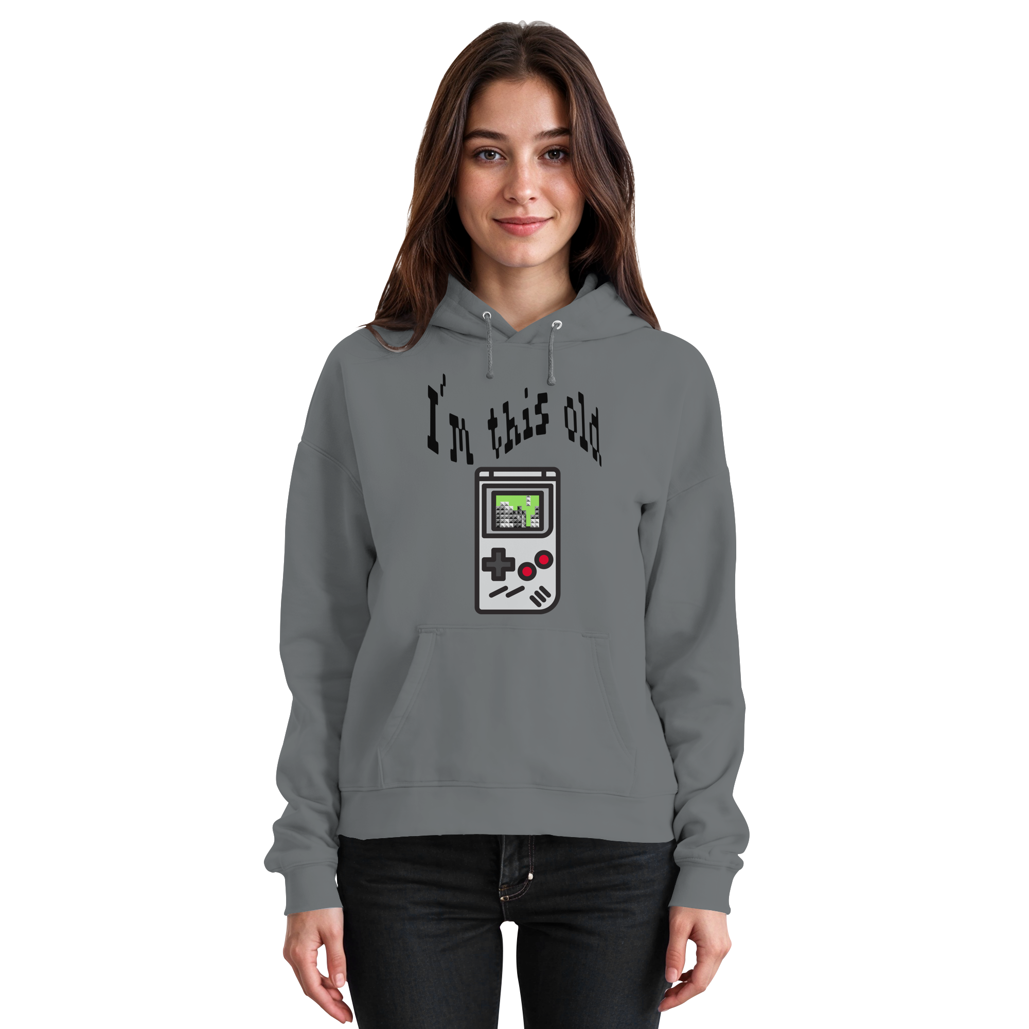 Retro Handheld - Basic Unisex Hoodie