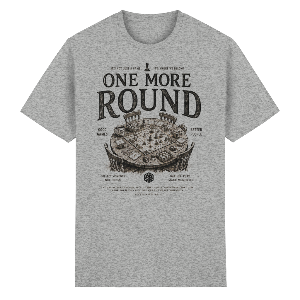 One More Round - Heavy Cotton T-Shirt
