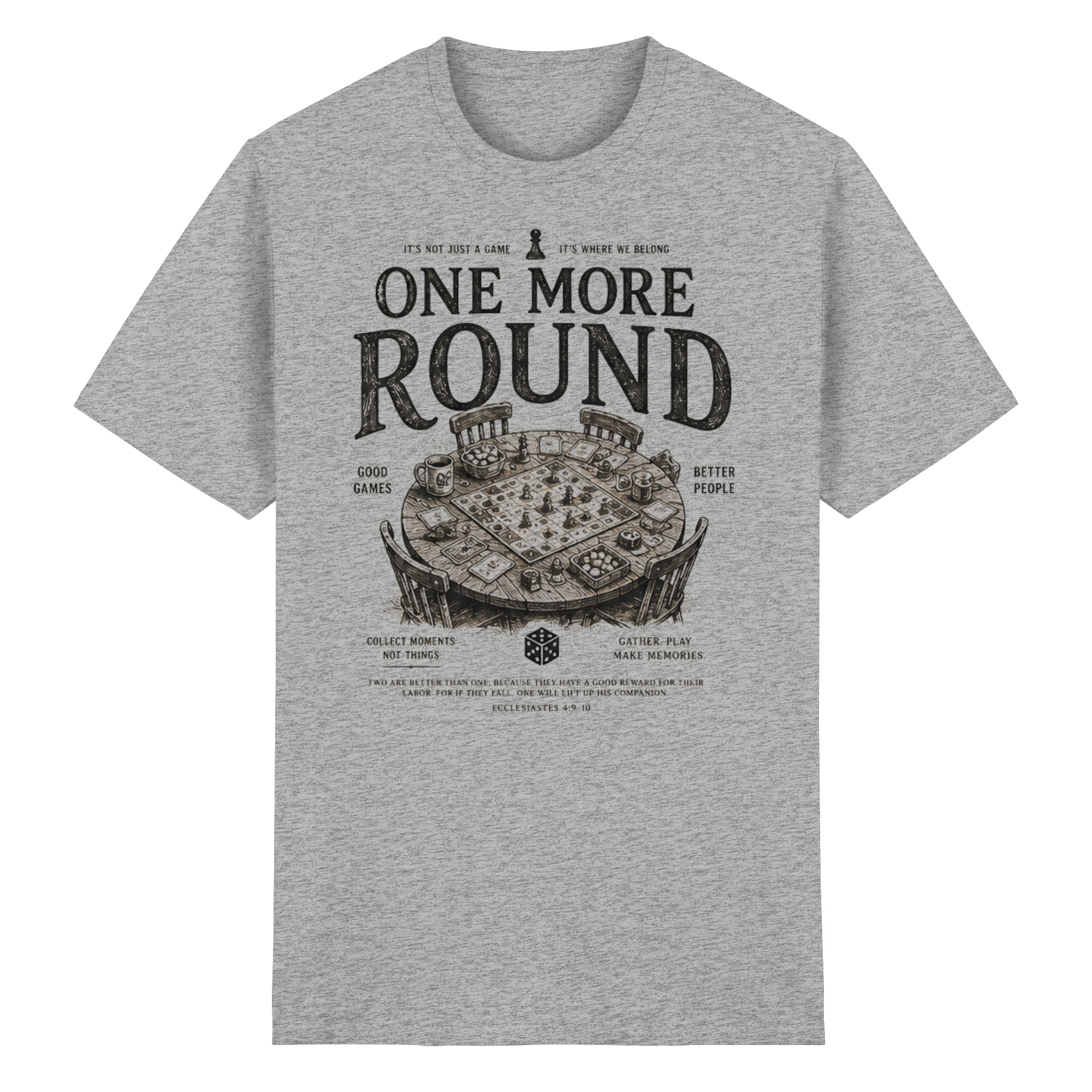 One More Round - Heavy Cotton T-Shirt