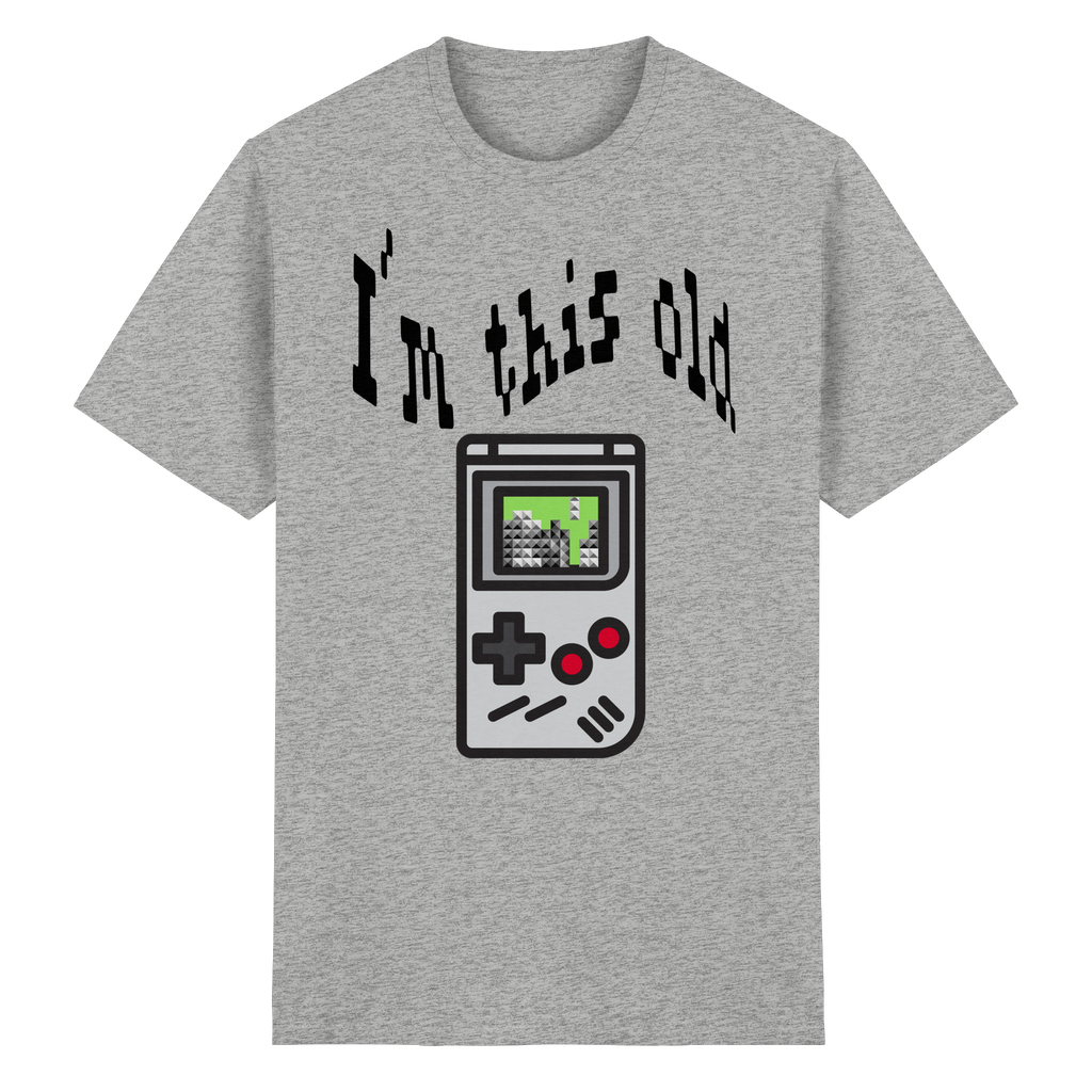 Retro Handheld - Heavy Cotton T-Shirt