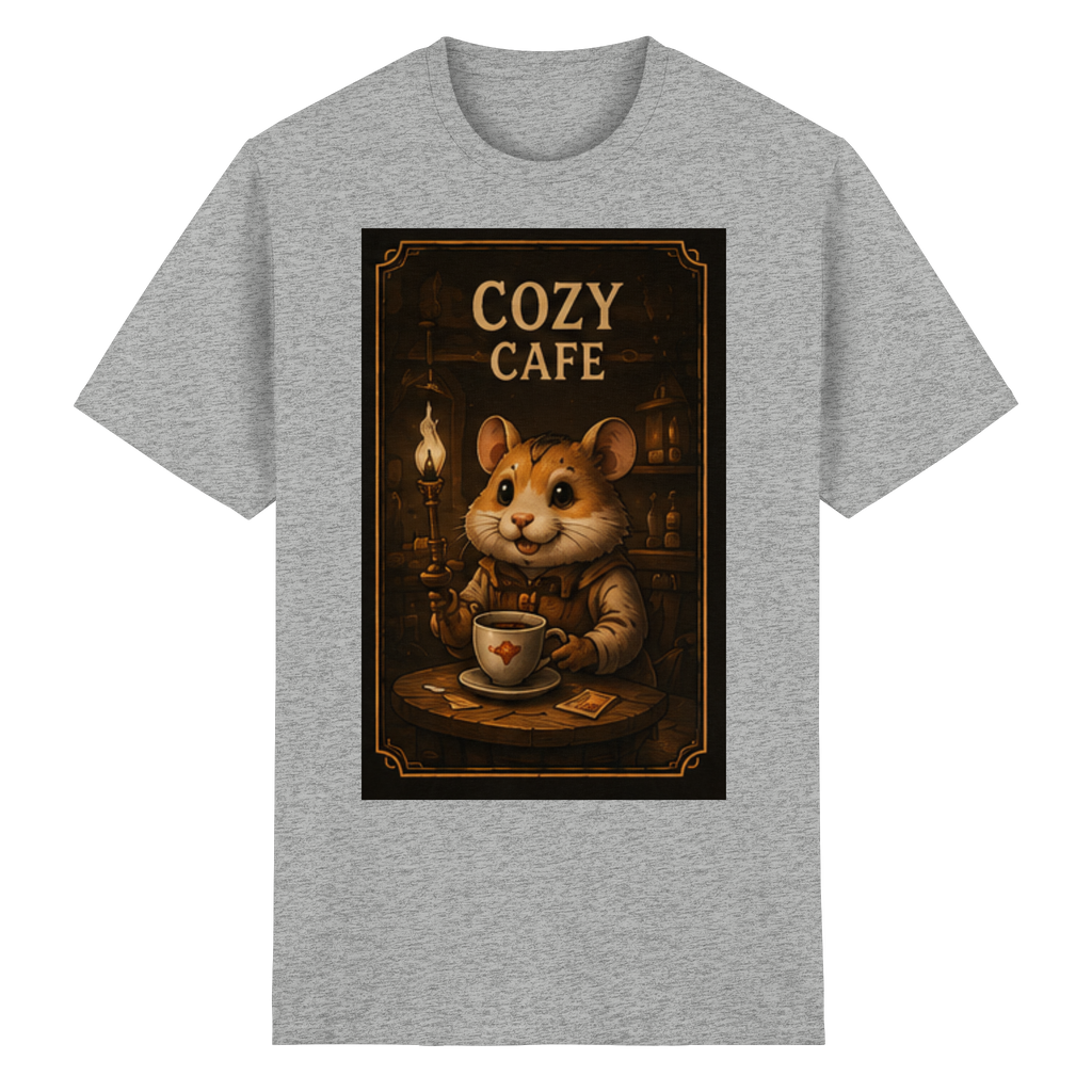 Cozy Café - Heavy Cotton T-Shirt