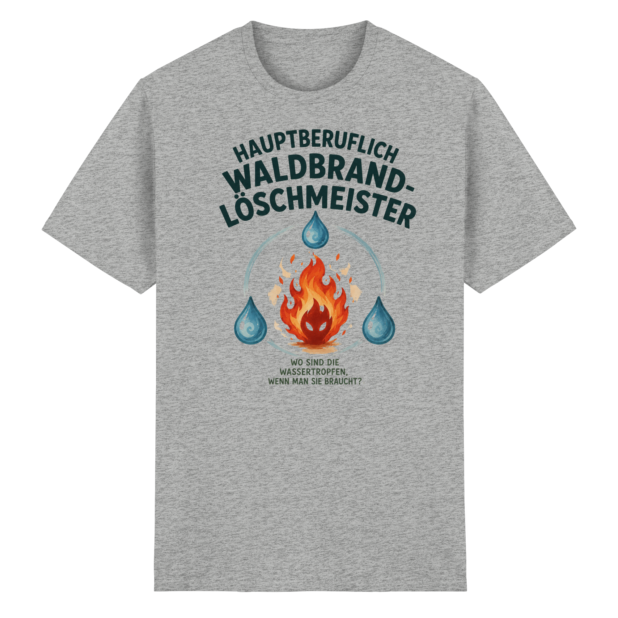 Waldbrand-Löschmeister - Heavy Cotton T-Shirt
