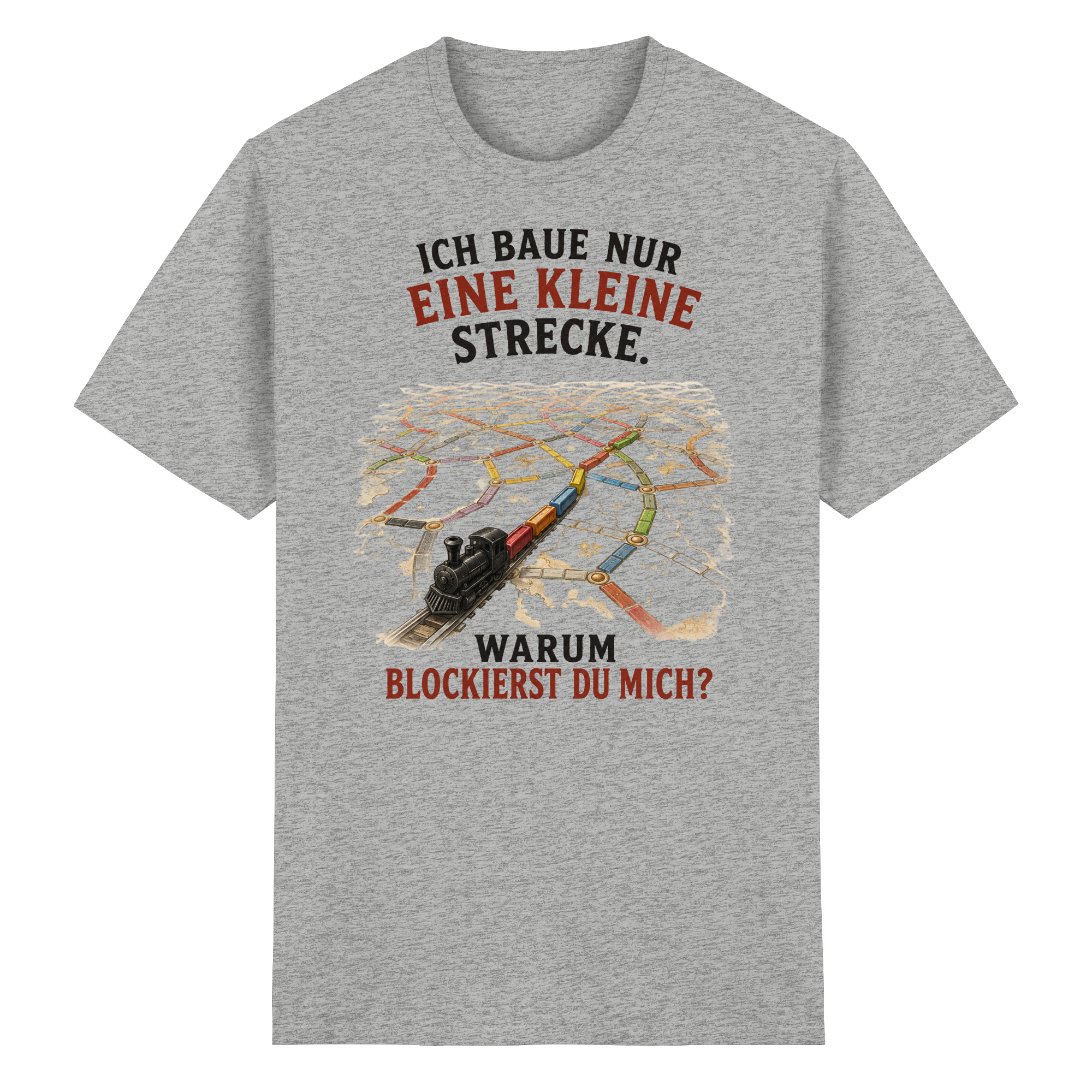 Kleine Strecke - Heavy Cotton T-Shirt