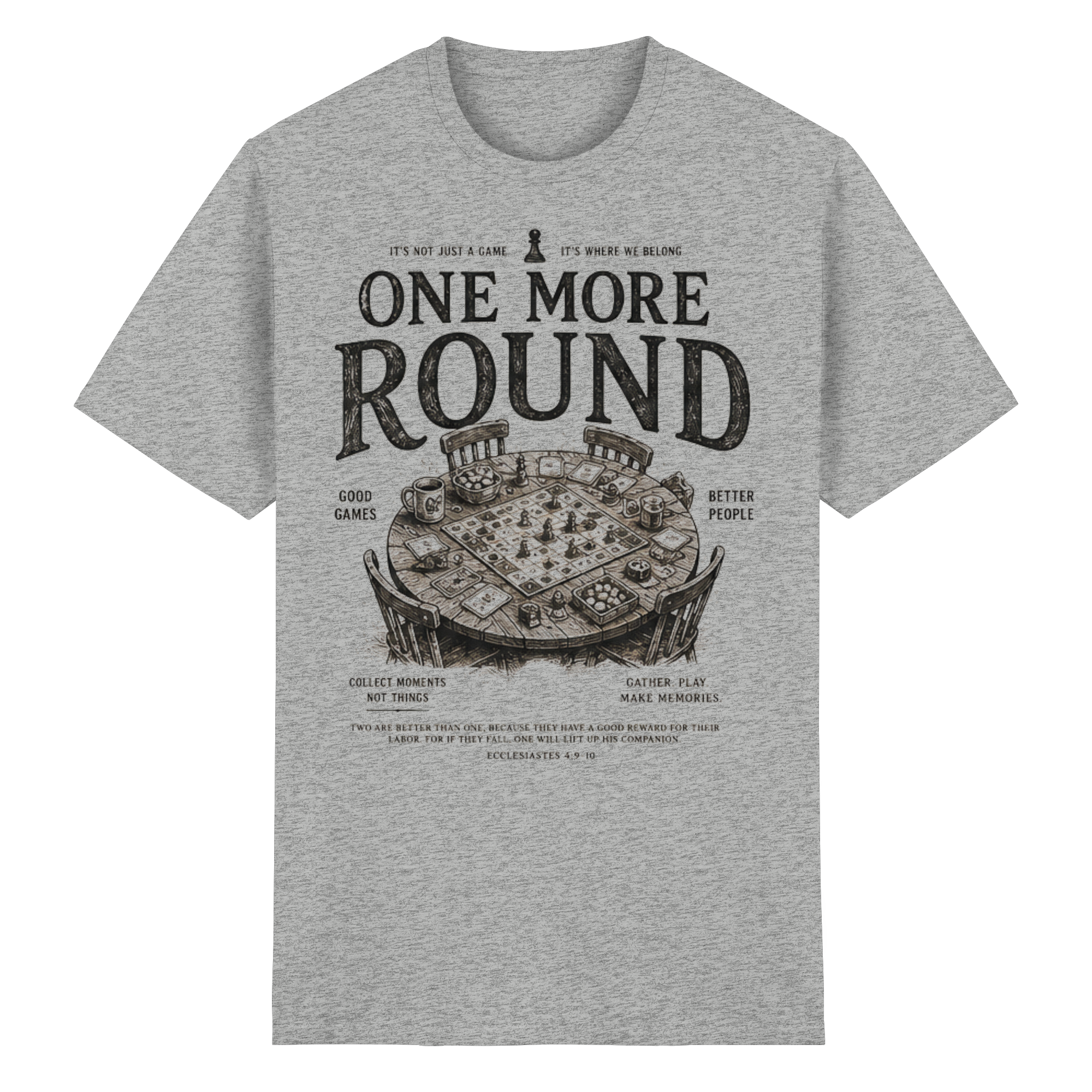 One More Round - Heavy Cotton T-Shirt