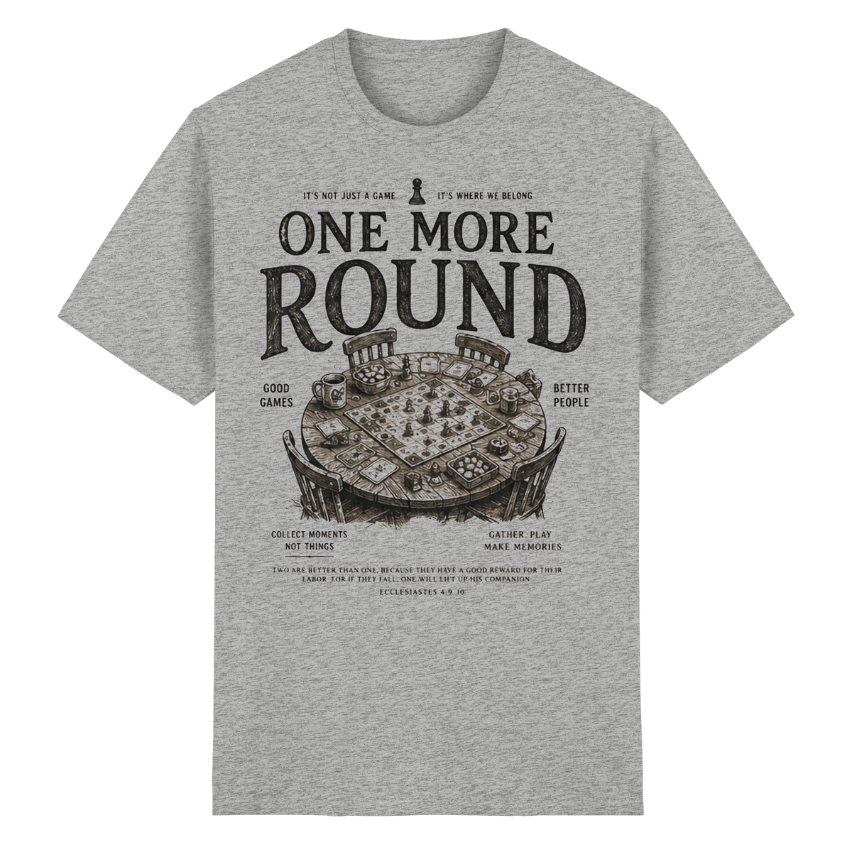 One More Round - Heavy Cotton T-Shirt