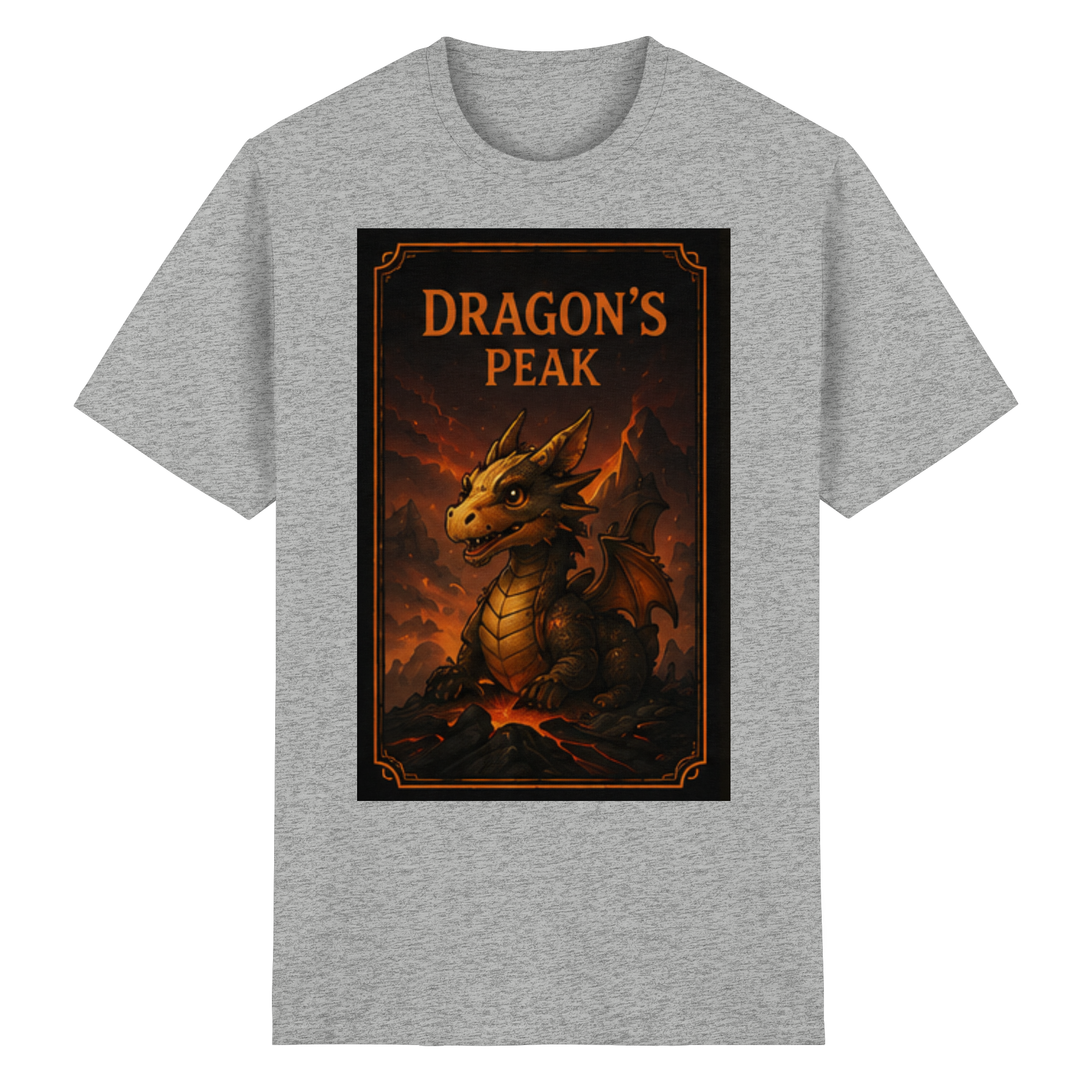 Dragon´s Peak - Heavy Cotton T-Shirt