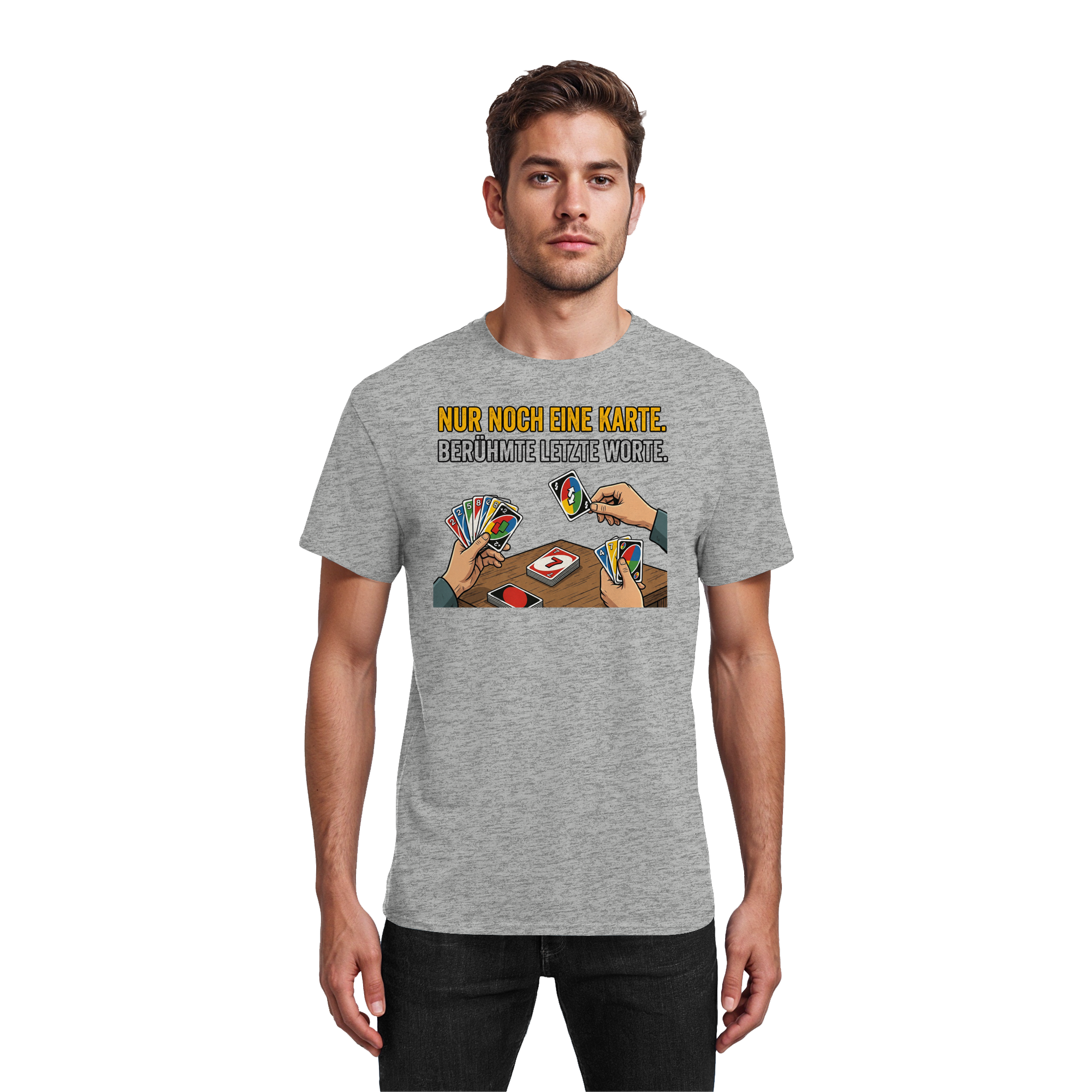 Nur noch eine Karte! - Heavy Cotton T-Shirt