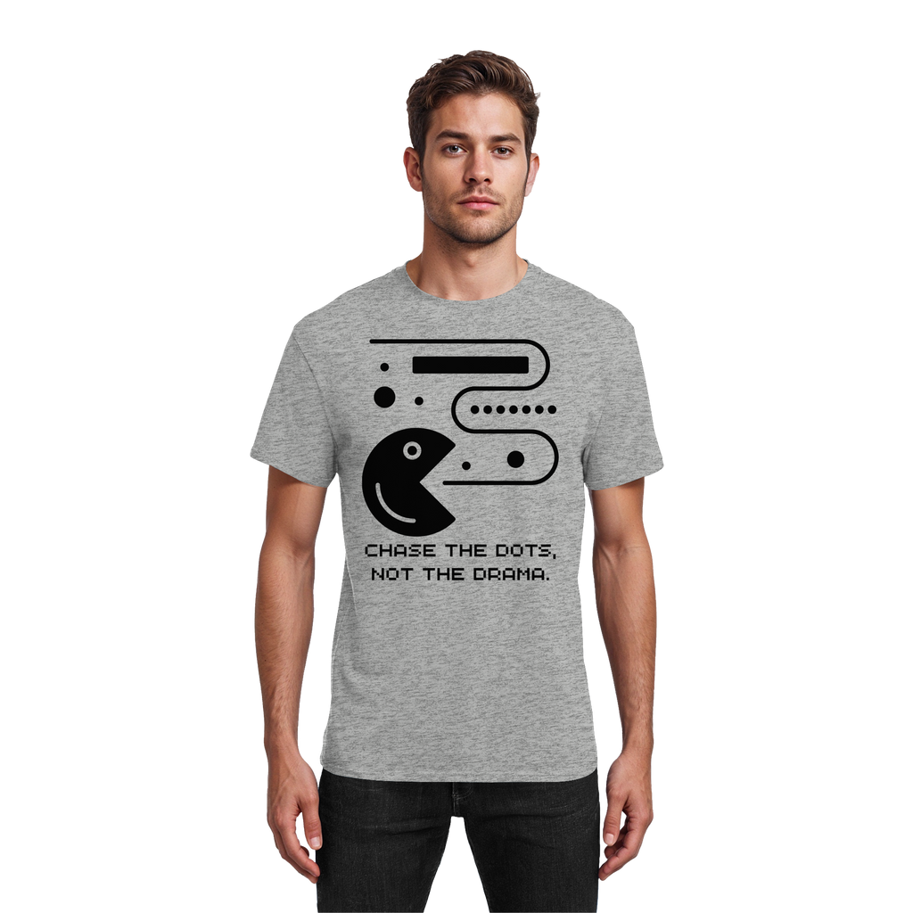 Chase the Dots, Not the Drama - Heavy Cotton T-Shirt