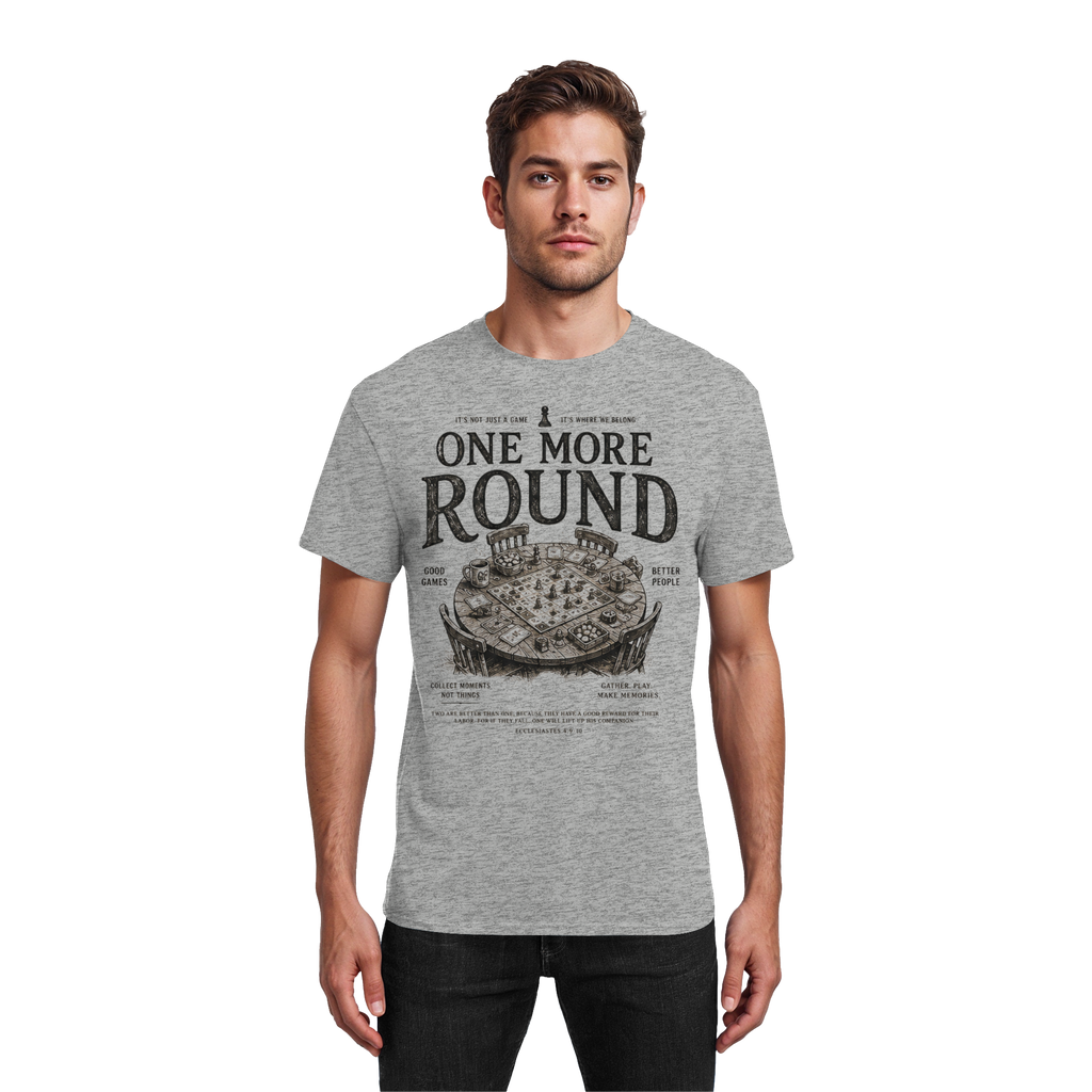One More Round - Heavy Cotton T-Shirt