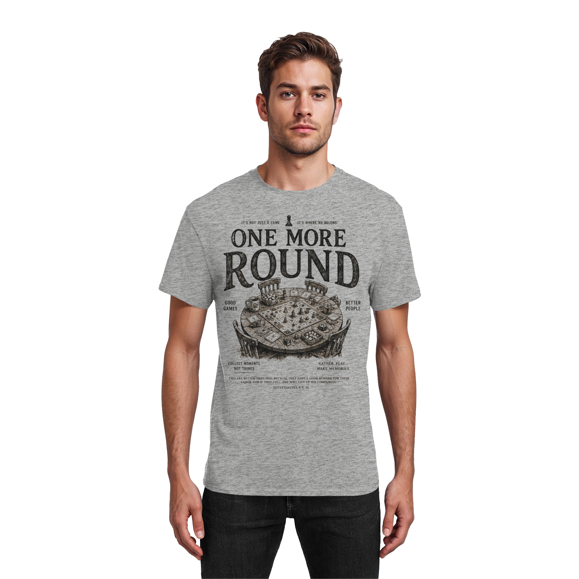 One More Round - Heavy Cotton T-Shirt