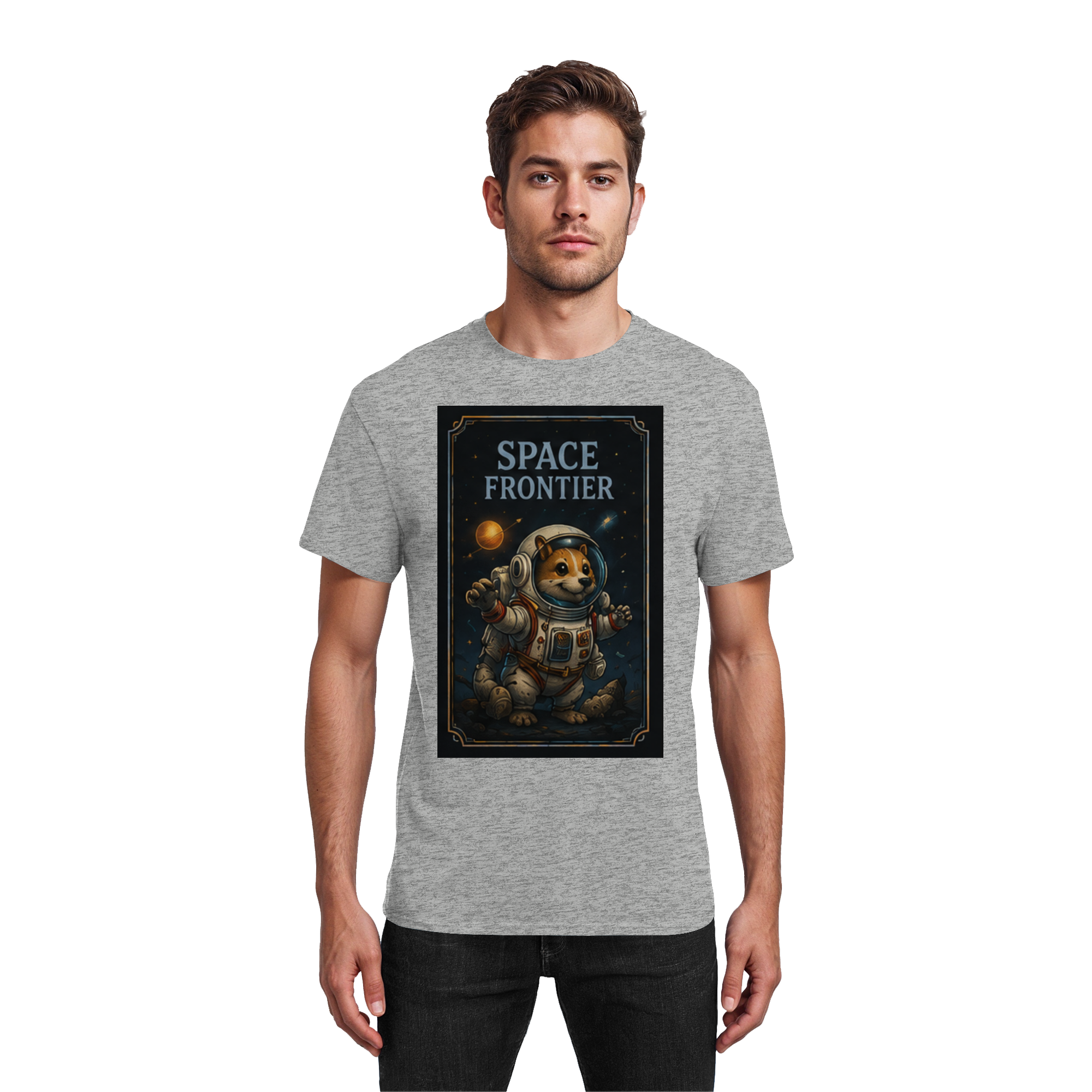 Space Frontier - Heavy Cotton T-Shirt