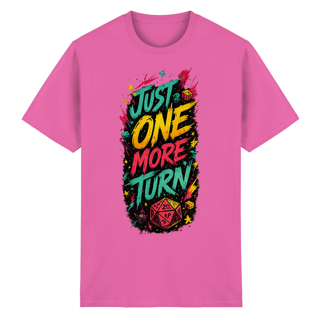 Just One More Turn! - Heavy Cotton T-Shirt
