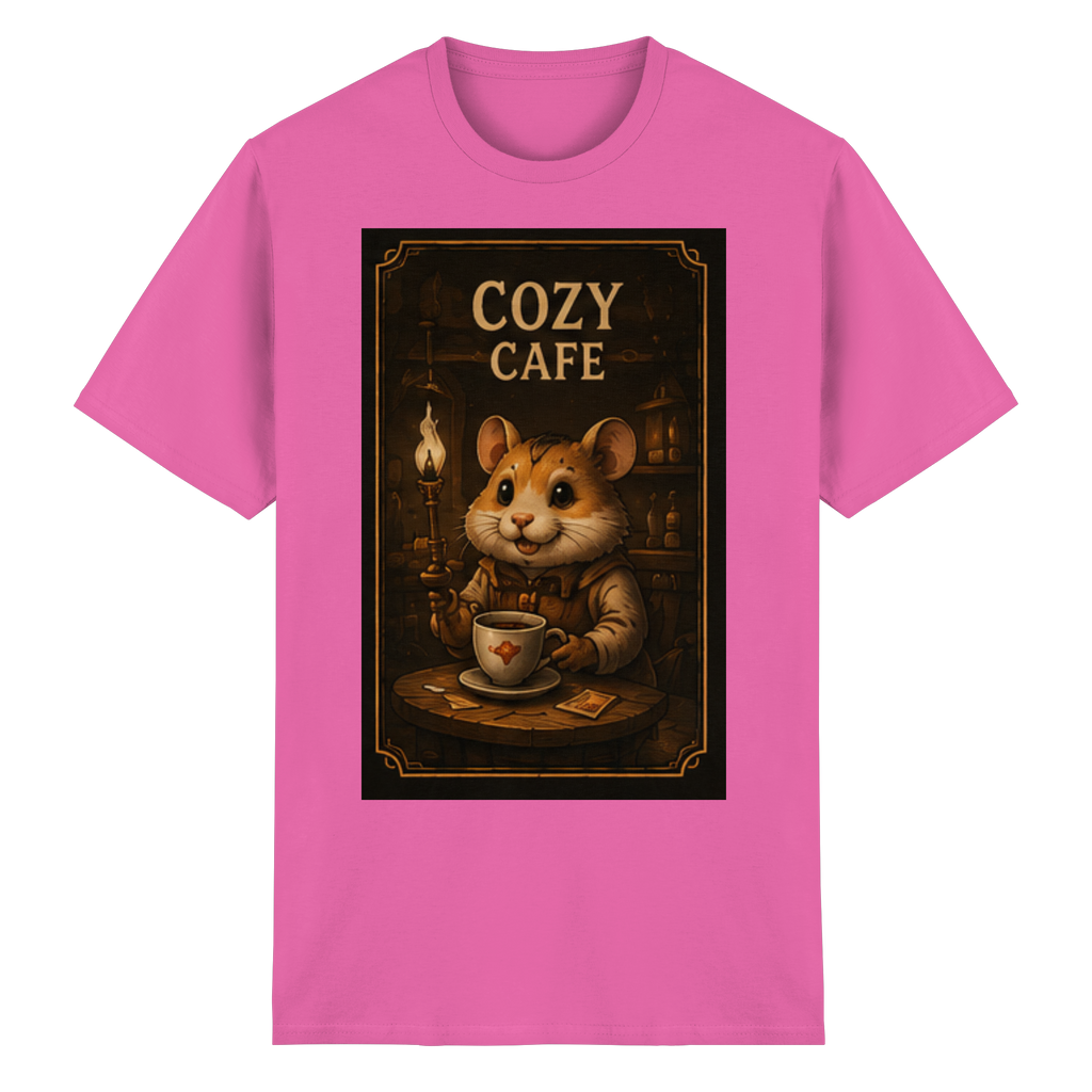 Cozy Café - Heavy Cotton T-Shirt