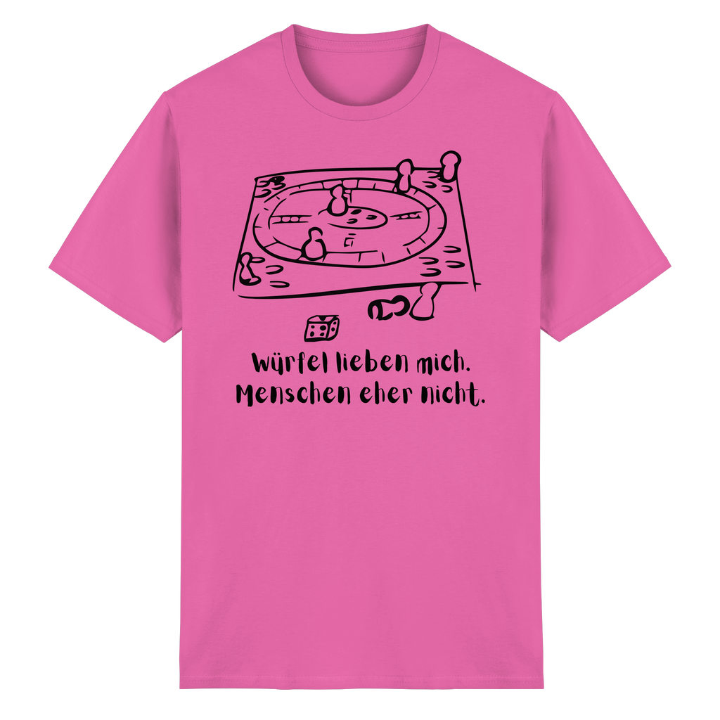 Würfel lieben mich. Menschen eher nicht. - Heavy Cotton T-Shirt
