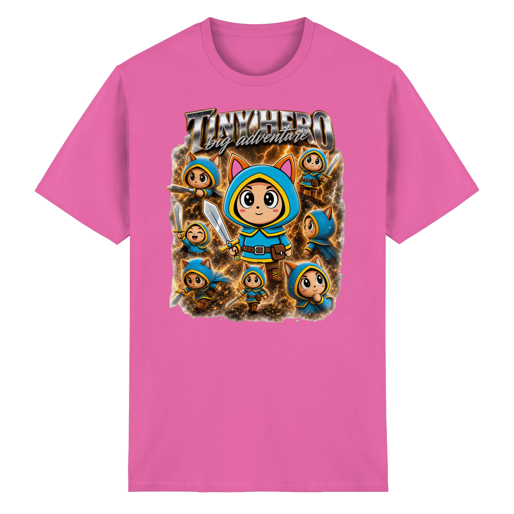 Tiny Hero – Big Adventure - Heavy Cotton T-Shirt