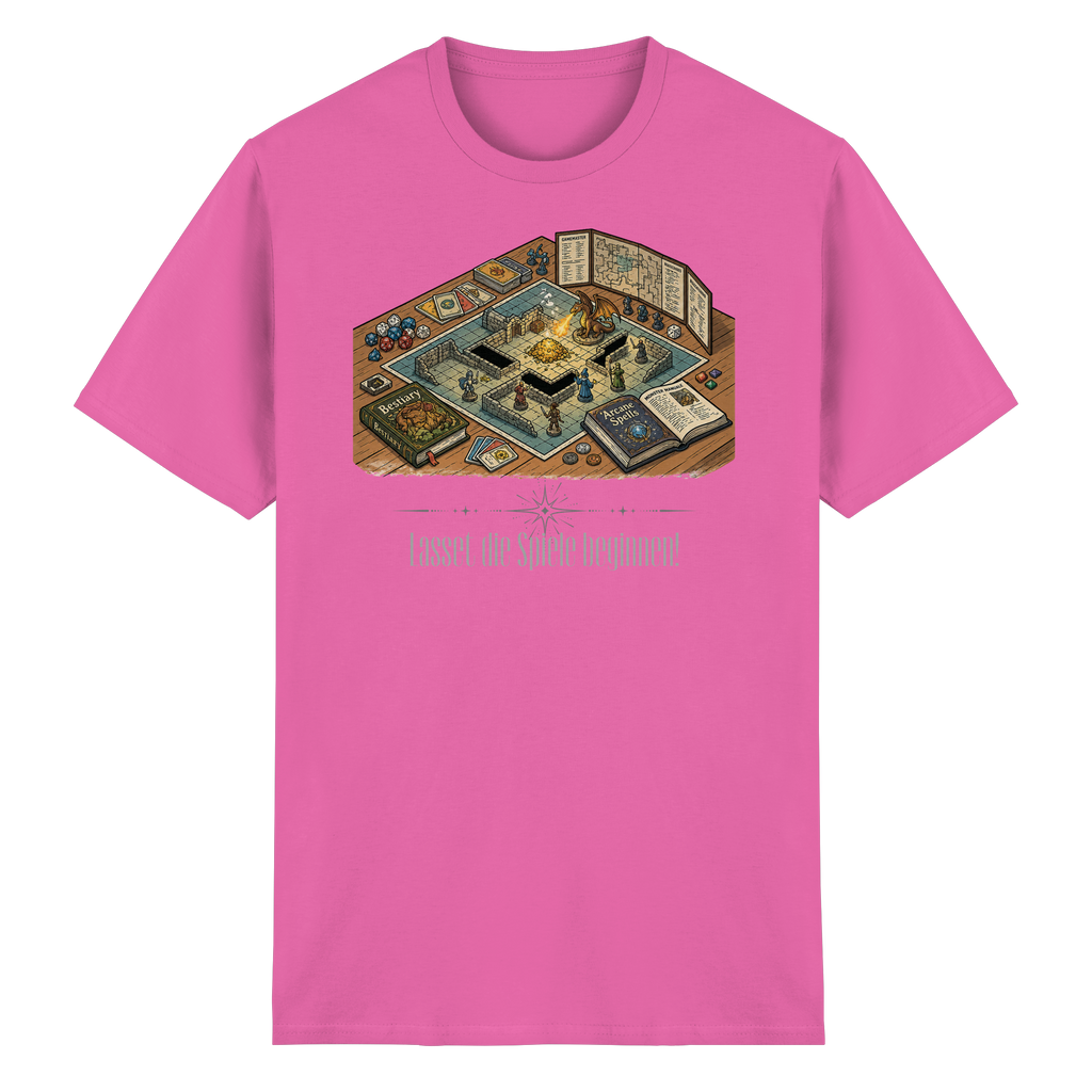 Lasset die Spiele beginnen!  - Heavy Cotton T-Shirt