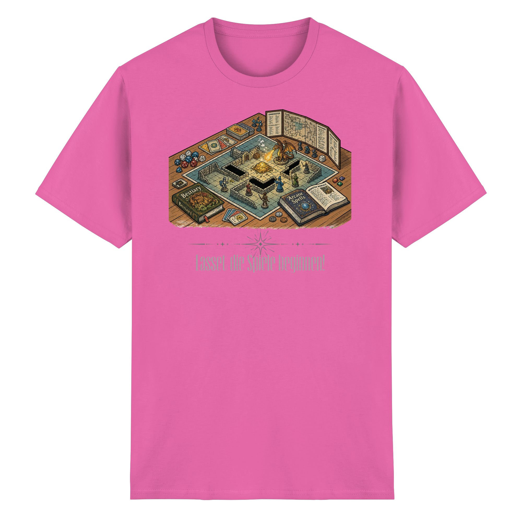Lasset die Spiele beginnen!  - Heavy Cotton T-Shirt