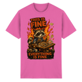 This Is Fine Club! - Heavy Cotton T-Shirt