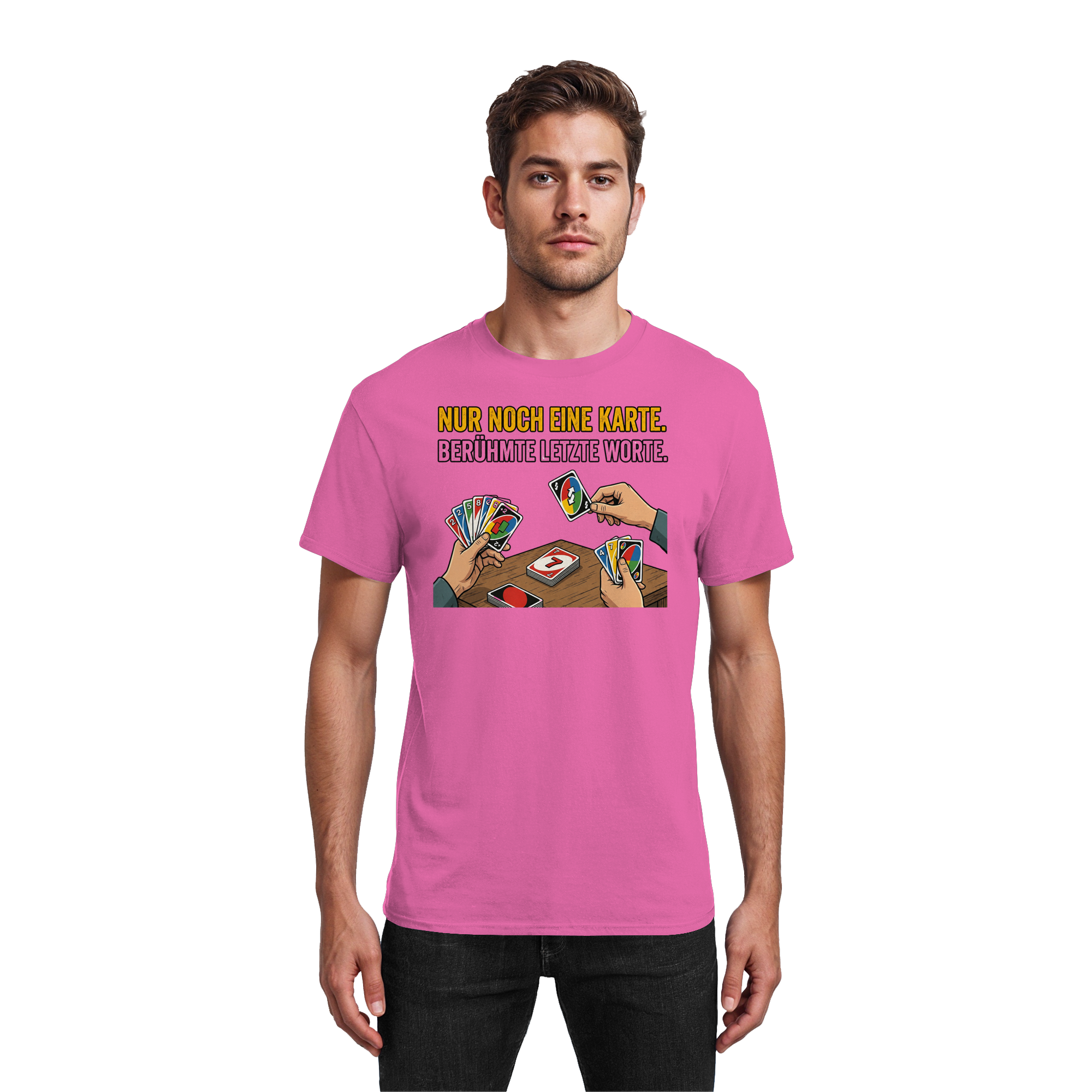 Nur noch eine Karte! - Heavy Cotton T-Shirt