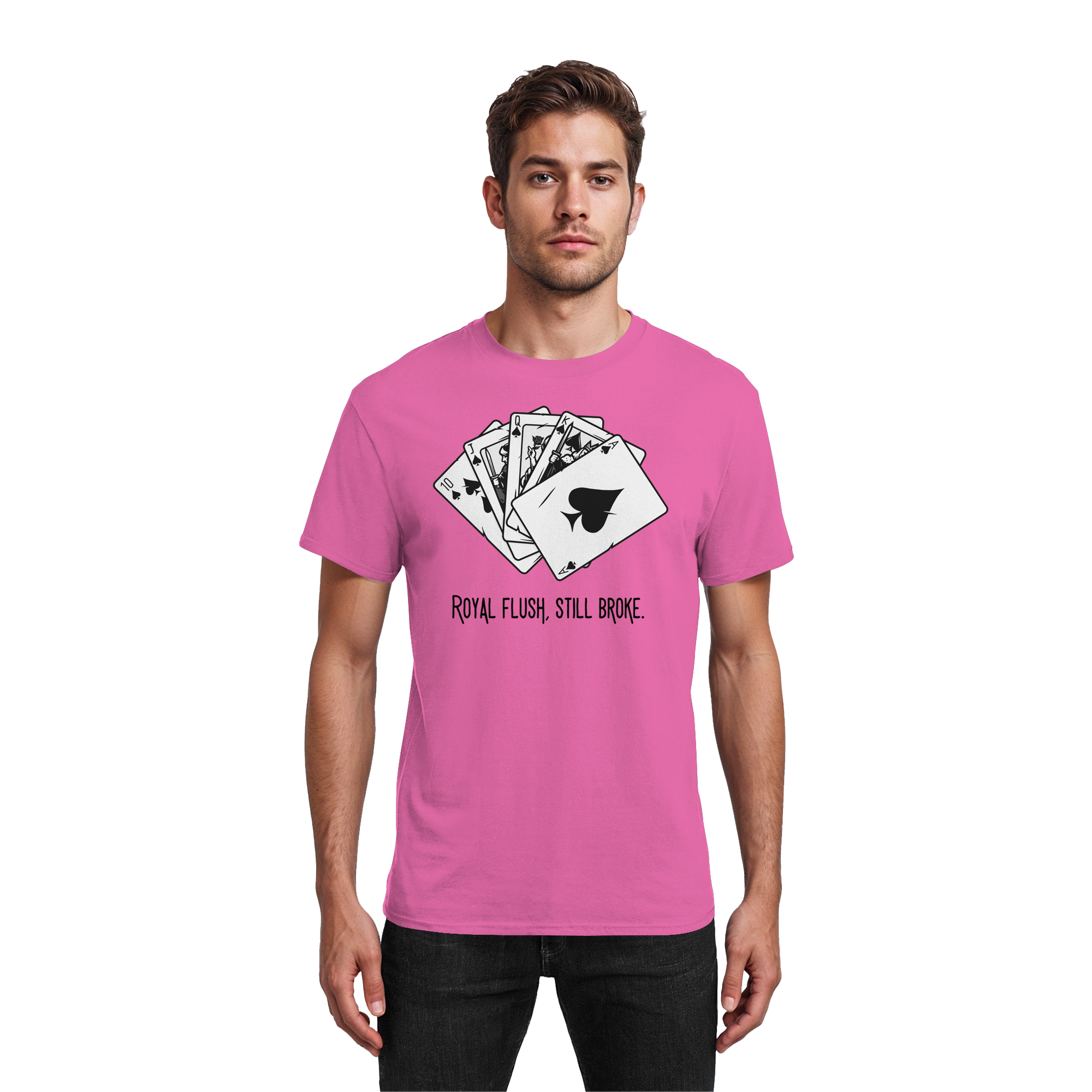 Ace Up My Sleeve - Heavy Cotton T-Shirt