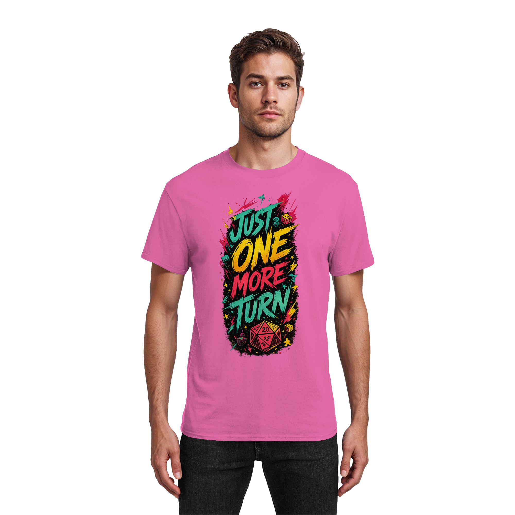 Just One More Turn! - Heavy Cotton T-Shirt