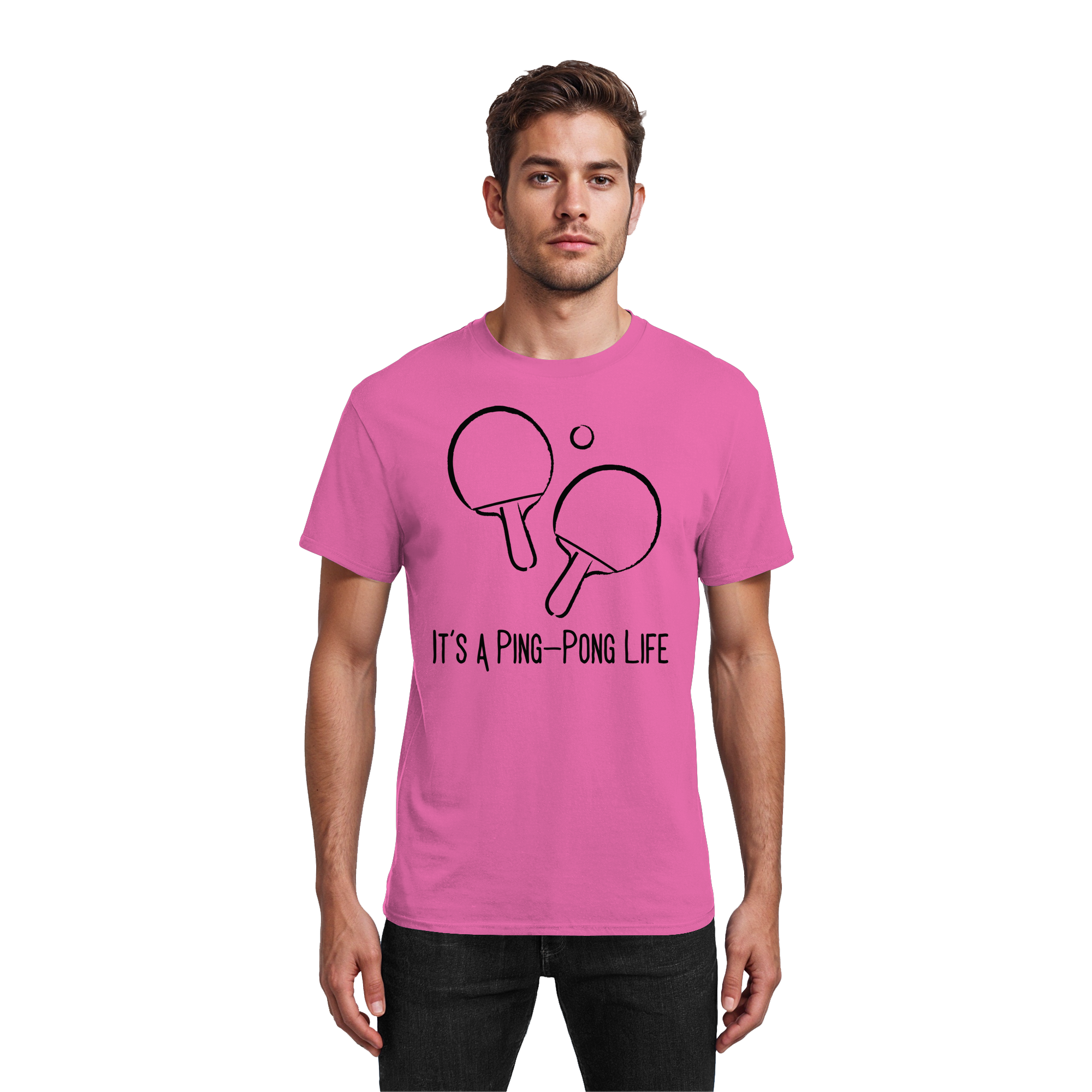 It's a Ping-Pong Life - Heavy Cotton T-Shirt