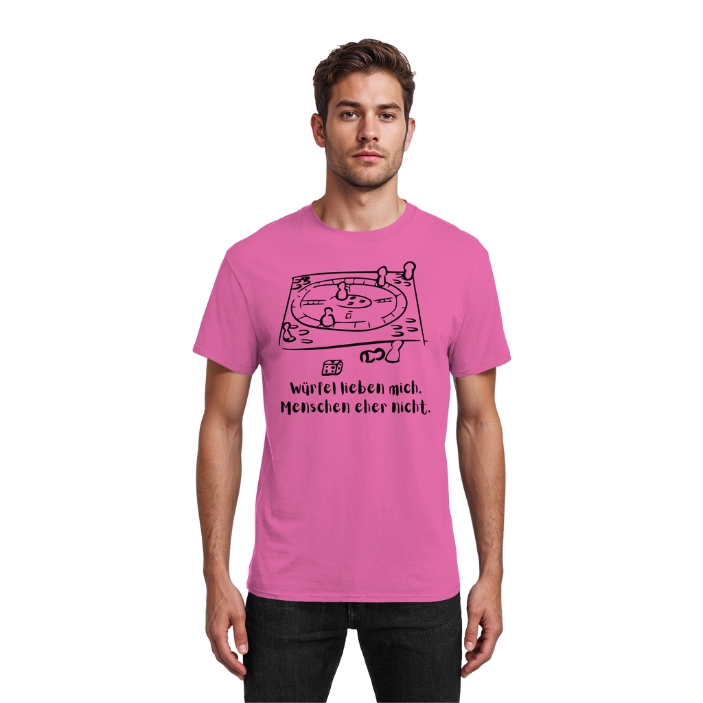 Würfel lieben mich. Menschen eher nicht. - Heavy Cotton T-Shirt