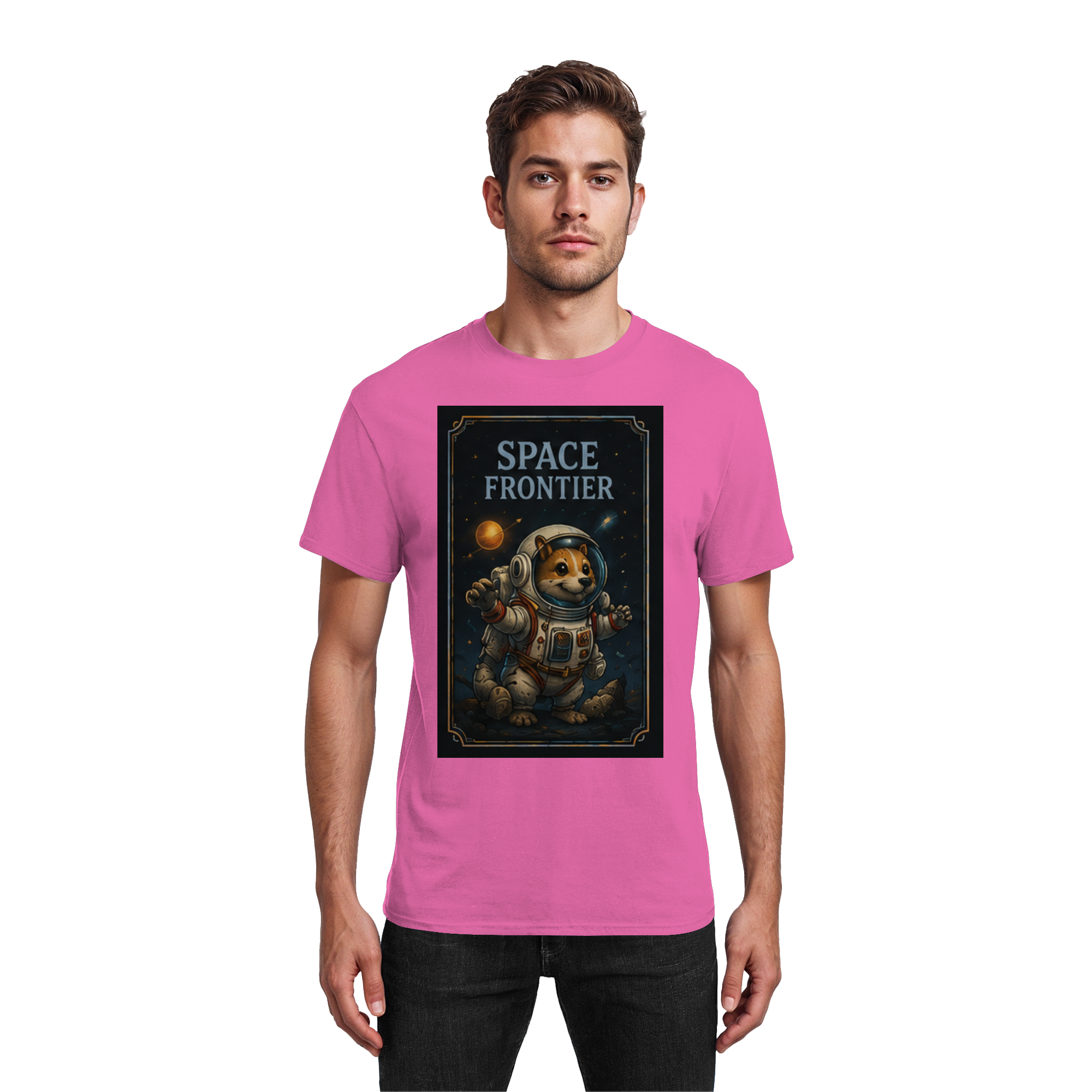 Space Frontier - Heavy Cotton T-Shirt