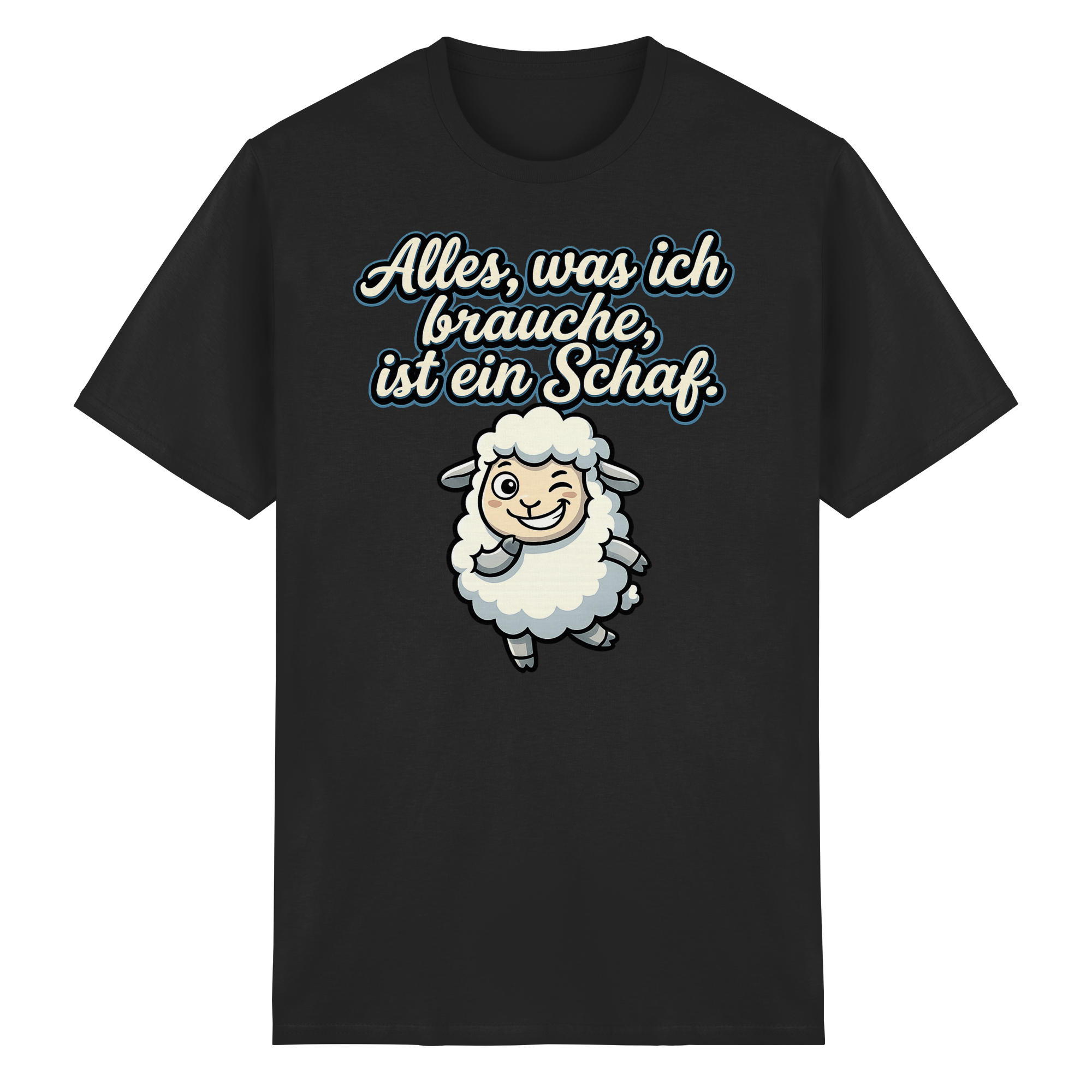 Alles, was ich brauche, ist ein Schaf!  - Heavy Cotton T-Shirt
