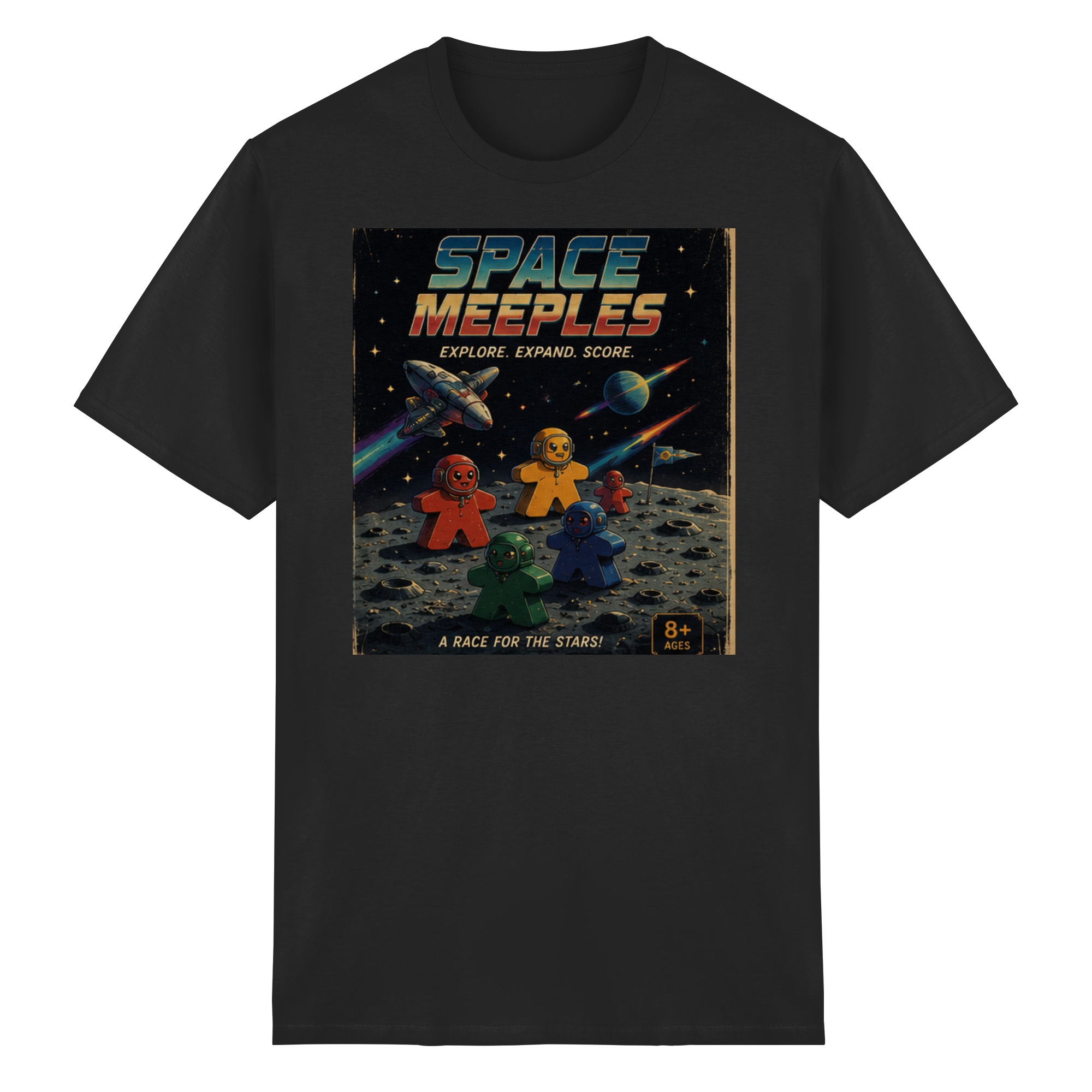 Space Maples - Heavy Cotton T-Shirt