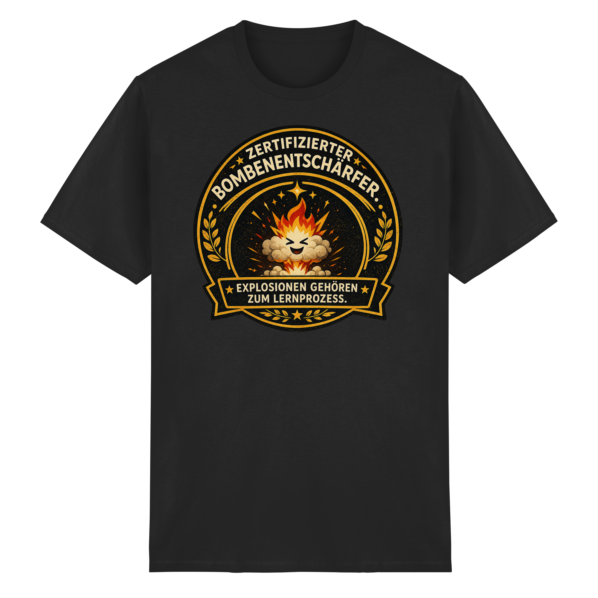 Zertifizierter Bombenentschärfer - Heavy Cotton T-Shirt