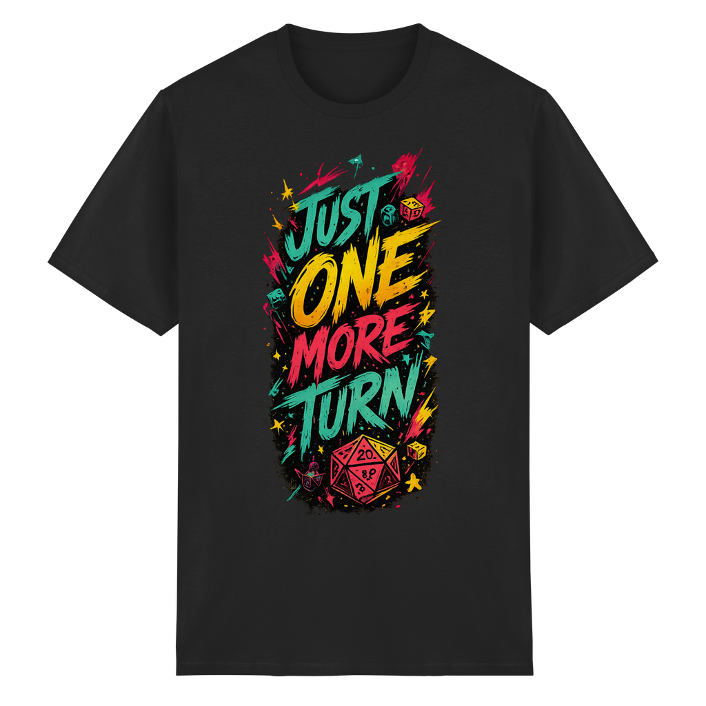 Just One More Turn! - Heavy Cotton T-Shirt