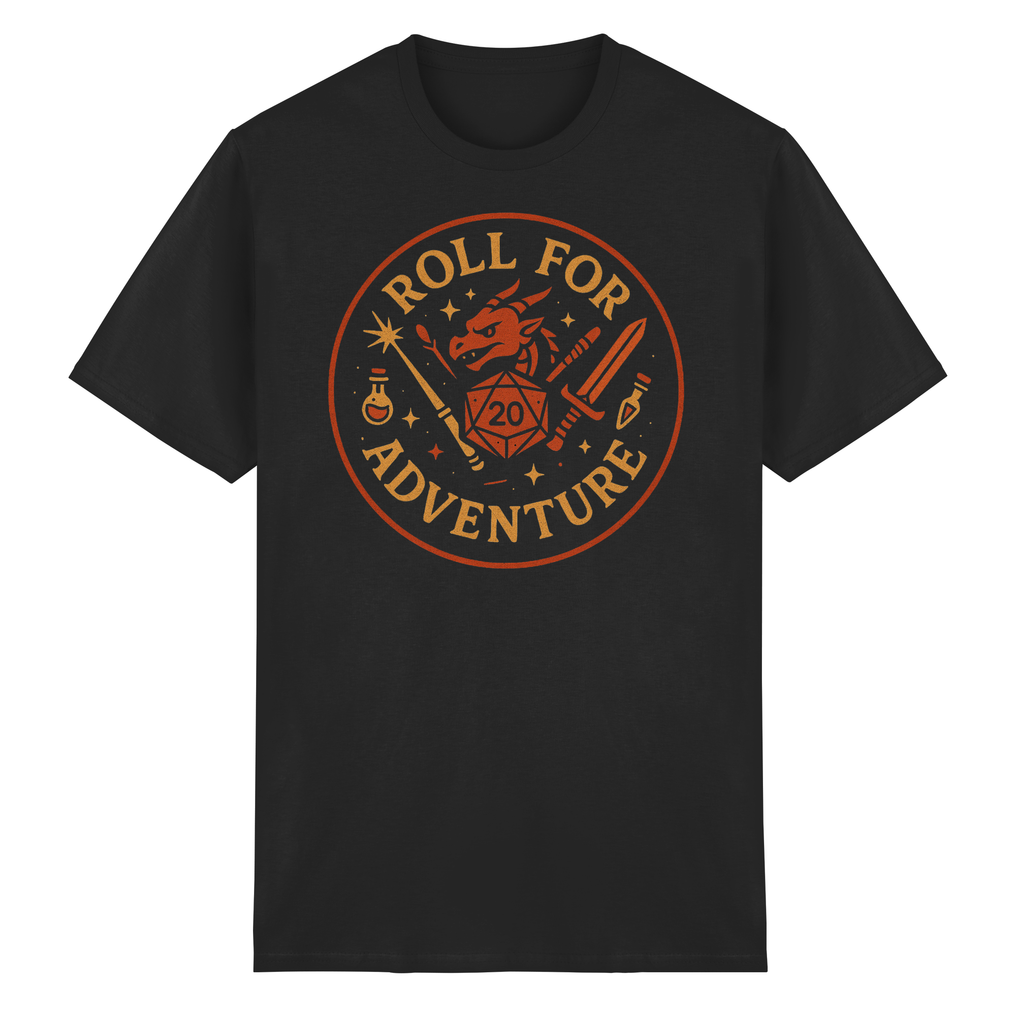 Roll for Adventure - Heavy Cotton T-Shirt