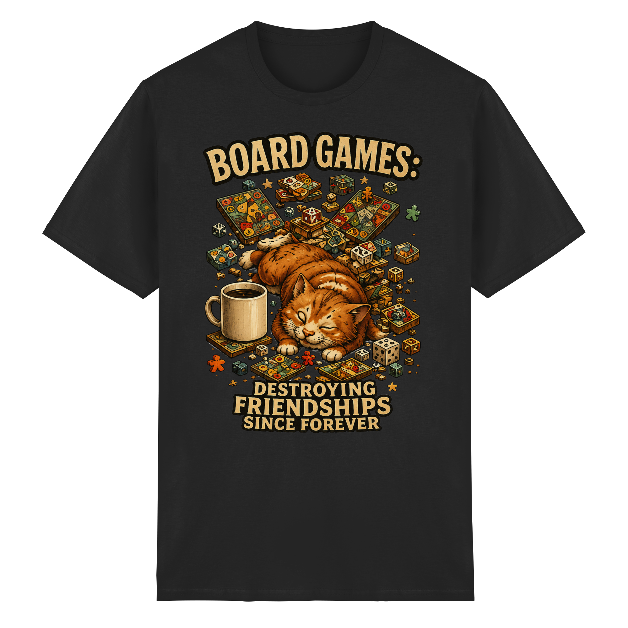 Board Games - Heavy Cotton T-Shirt