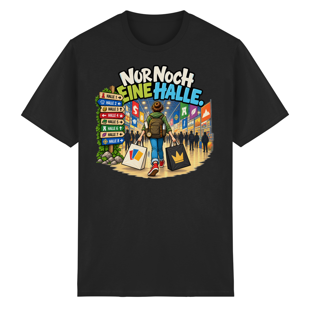 Nur noch eine Halle - Heavy Cotton T-Shirt