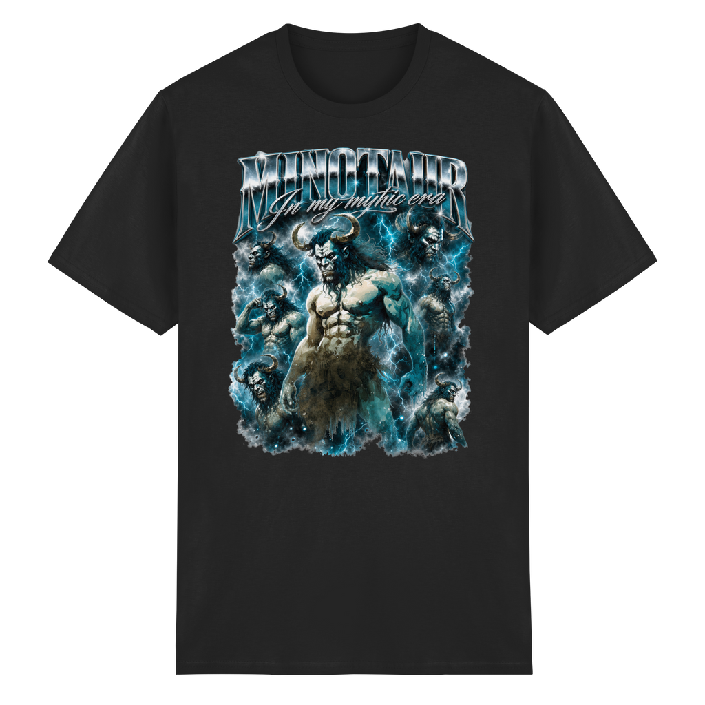 Minotaur in My Mythic Era - Heavy Cotton T-Shirt