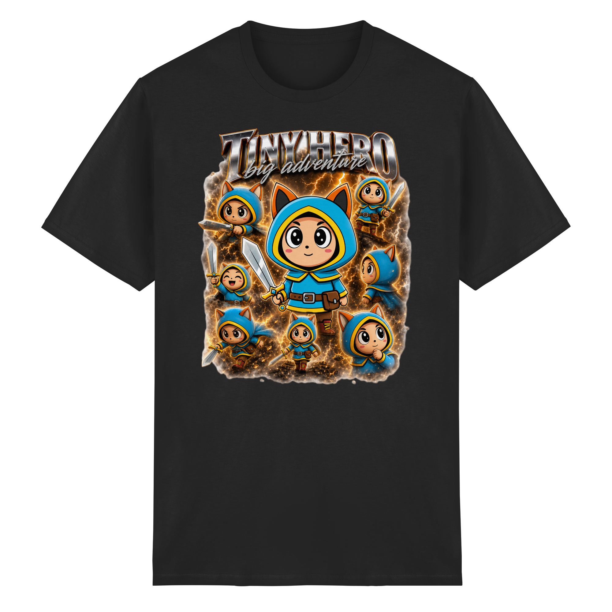 Tiny Hero – Big Adventure - Heavy Cotton T-Shirt