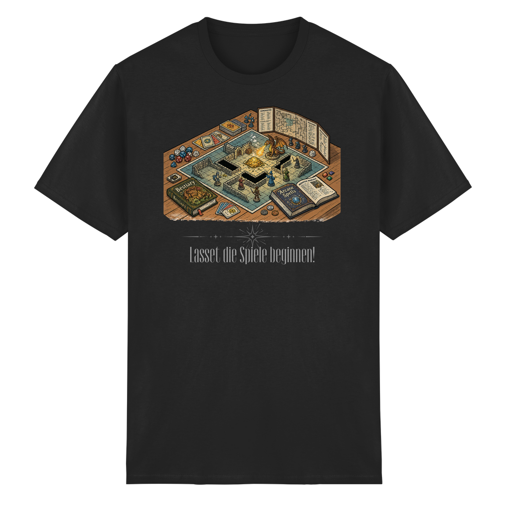 Lasset die Spiele beginnen!  - Heavy Cotton T-Shirt