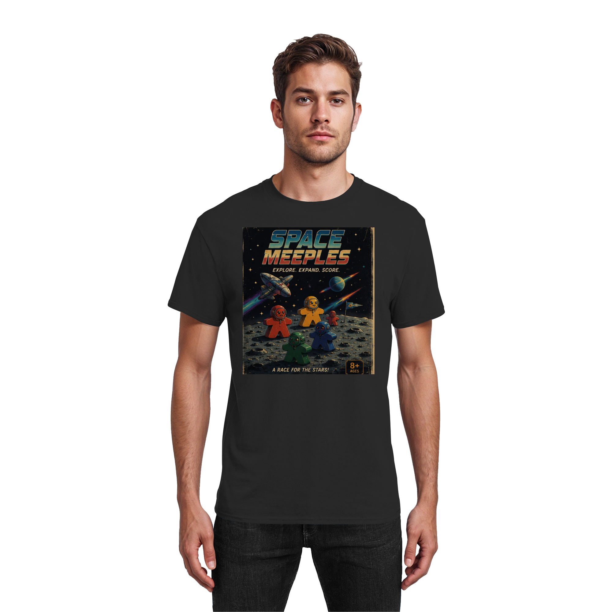 Space Maples - Heavy Cotton T-Shirt