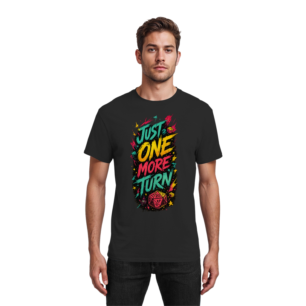 Just One More Turn! - Heavy Cotton T-Shirt