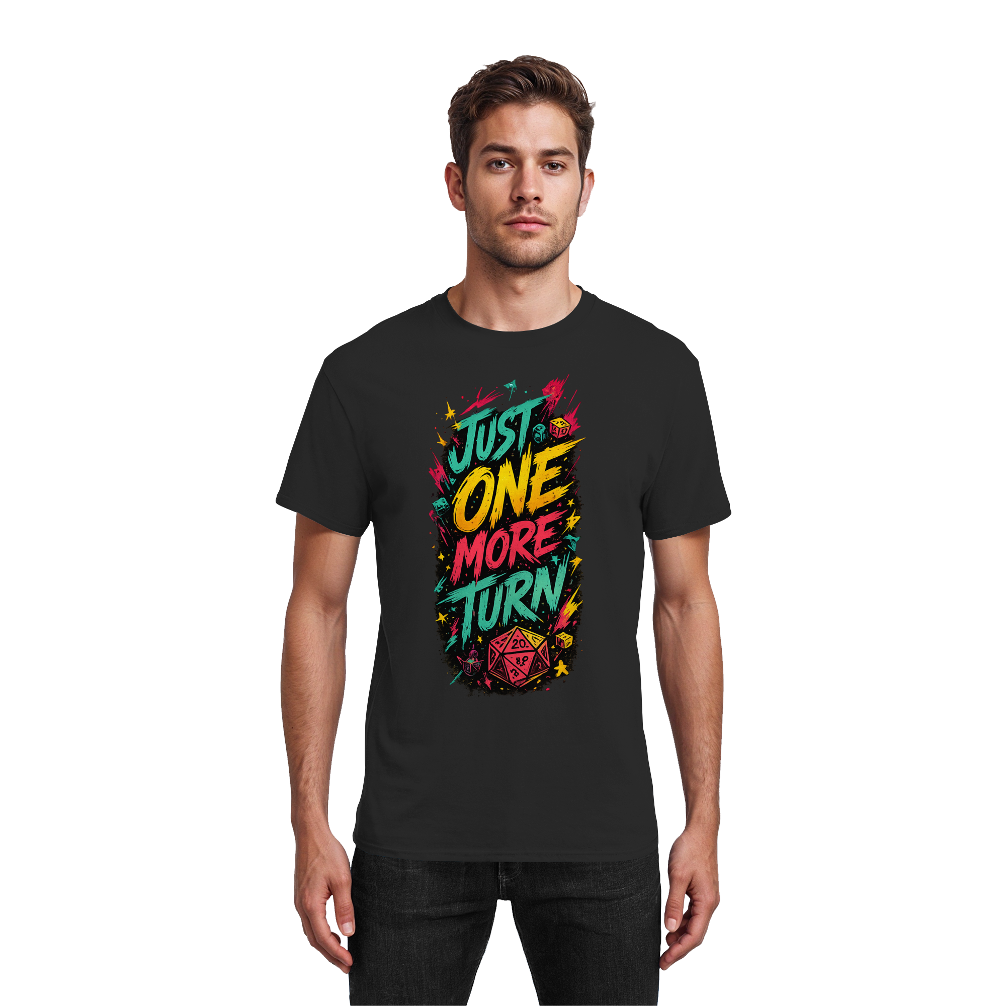Just One More Turn! - Heavy Cotton T-Shirt