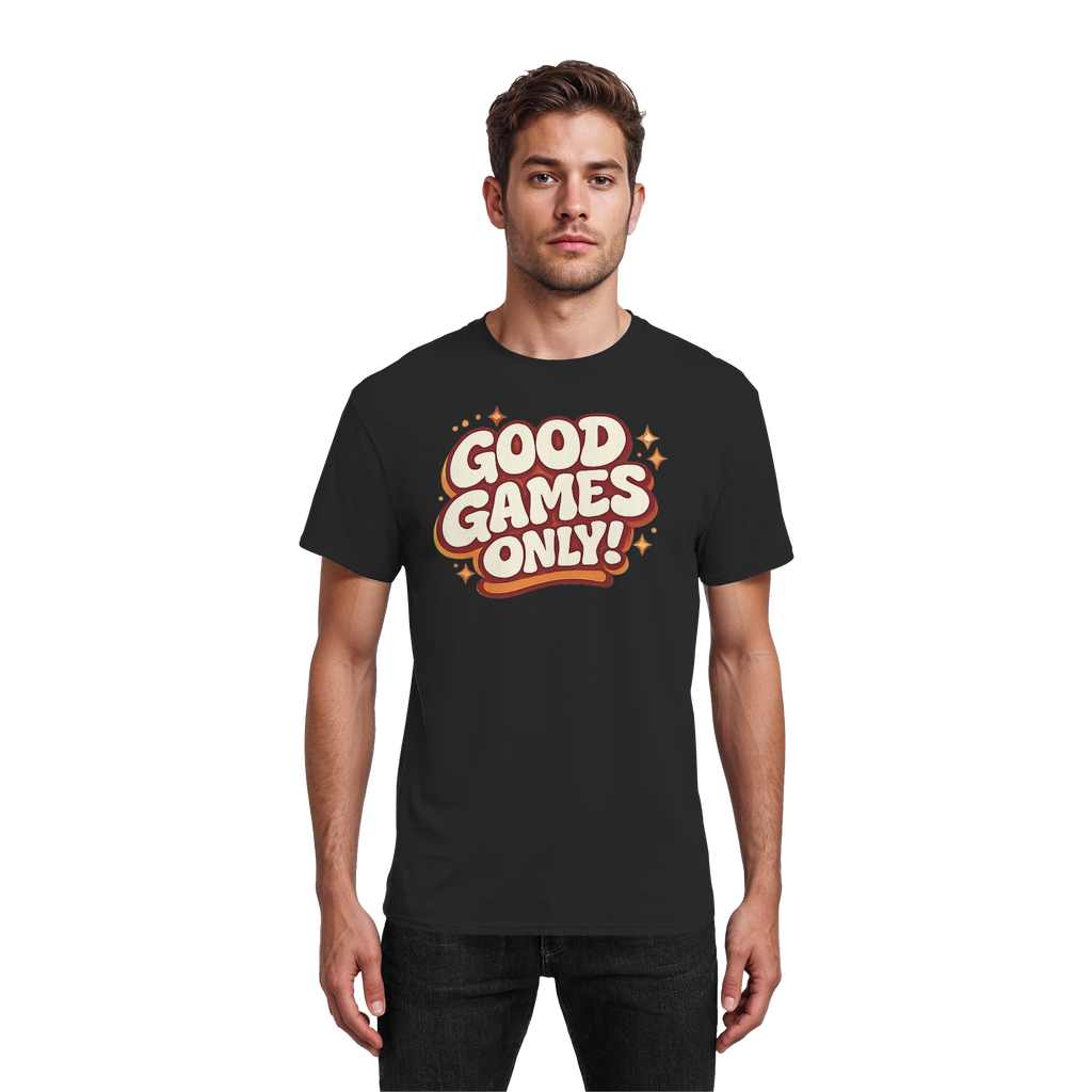 Good Games Only! - Heavy Cotton T-Shirt