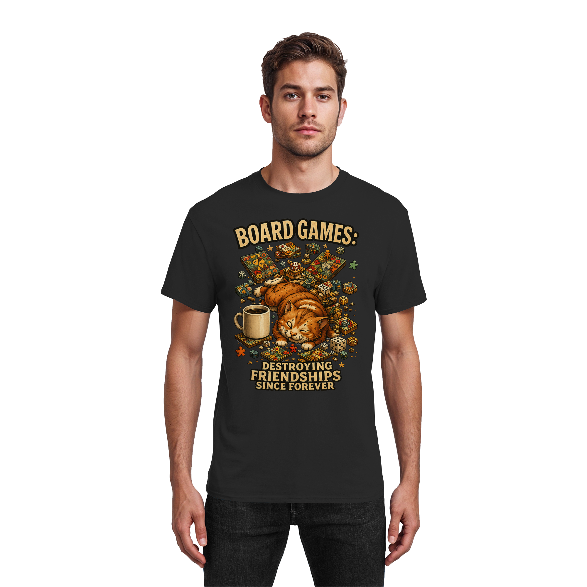 Board Games - Heavy Cotton T-Shirt